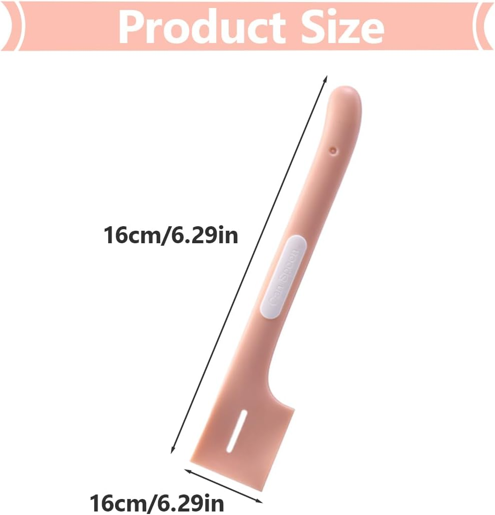 OUDQFCJ Pack of 3 Silicone Cat Food Spoons, Cat Feeding Spoon, Canning Spoon, Pet Food Spoon, Mixing Spoon (Long)