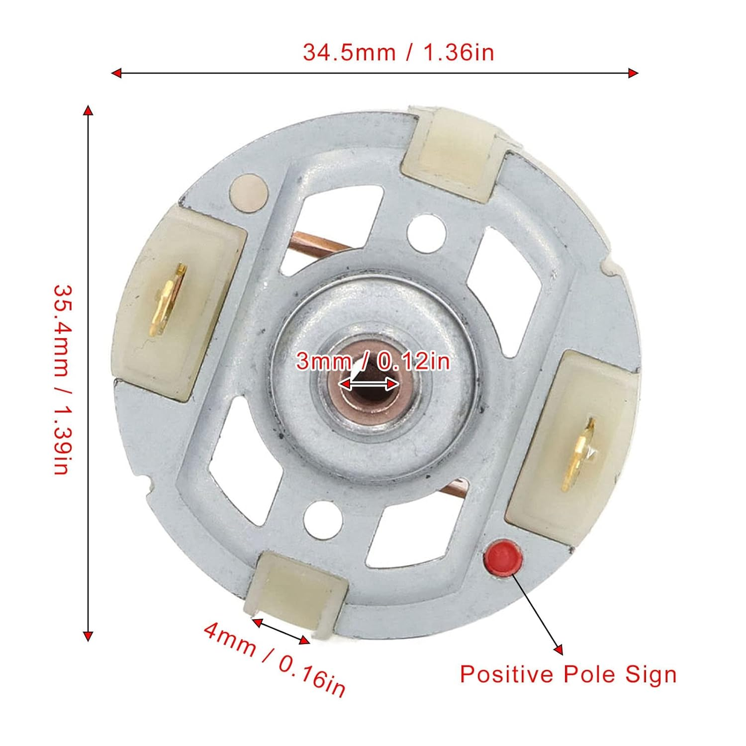 2Pcs RS550 Carbon Motor Brush Holder with Premium ABS Aluminium Alloy for Electric Drill Screwdriver image number 1