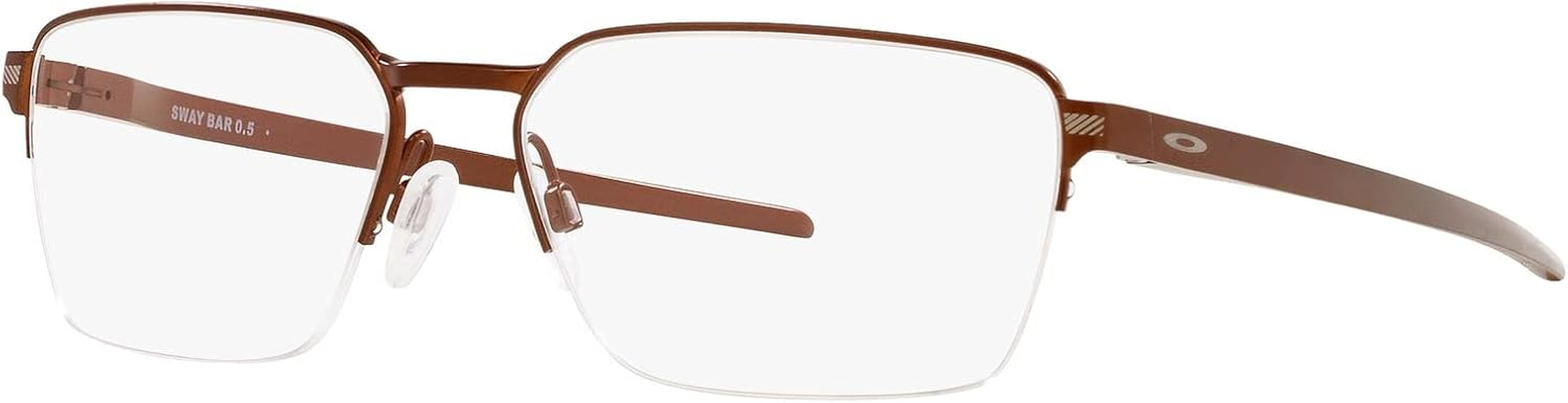 Oakley SWAY BAR 0.5 OX 5076 Matte Brushed Grenache 54/16/136 Men Eyewear Frame image number 1