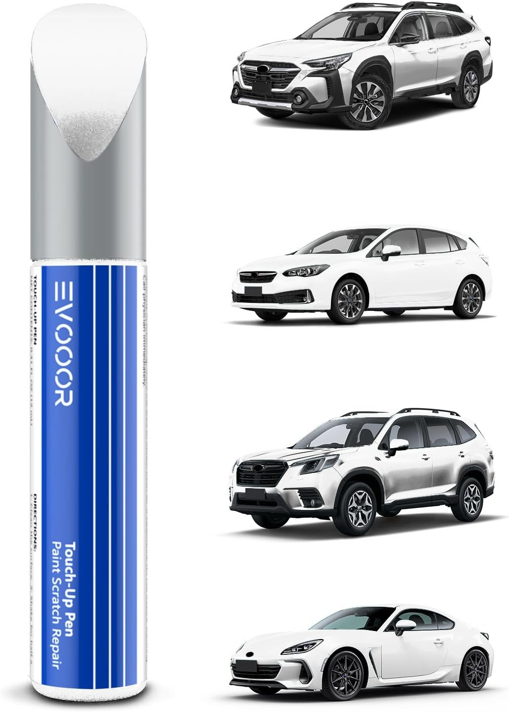 32J Obsidian Black Touch up Paint Compatible with Subaru Exact Match&ndash;Chips and Nicks Touch Up