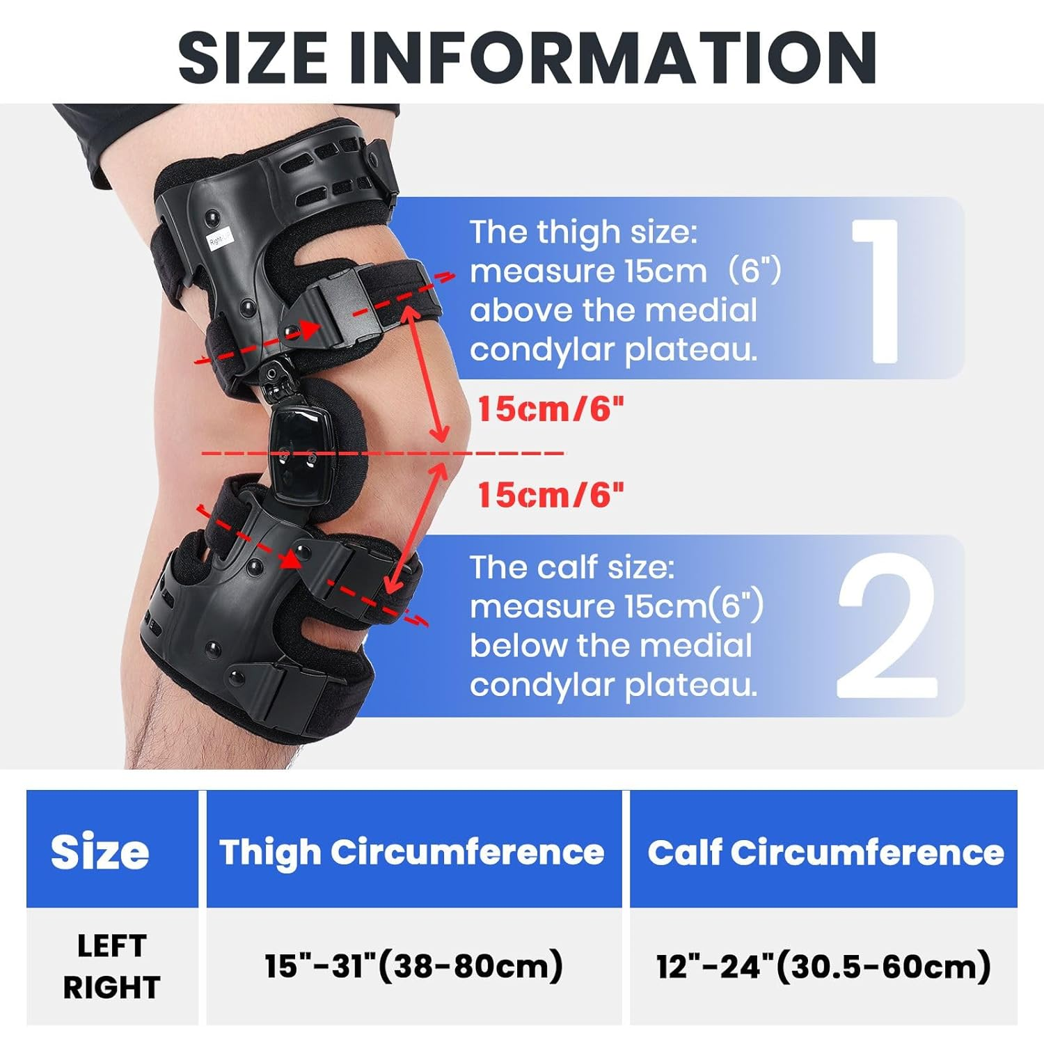 OA Unlaoder Knee Brace, Unloader Knee Brace for Osteoarthritis, Arthritis Pain, Bone Knee Joint Pain and Degeneration, Lateral Knee Support (Right) image number 1