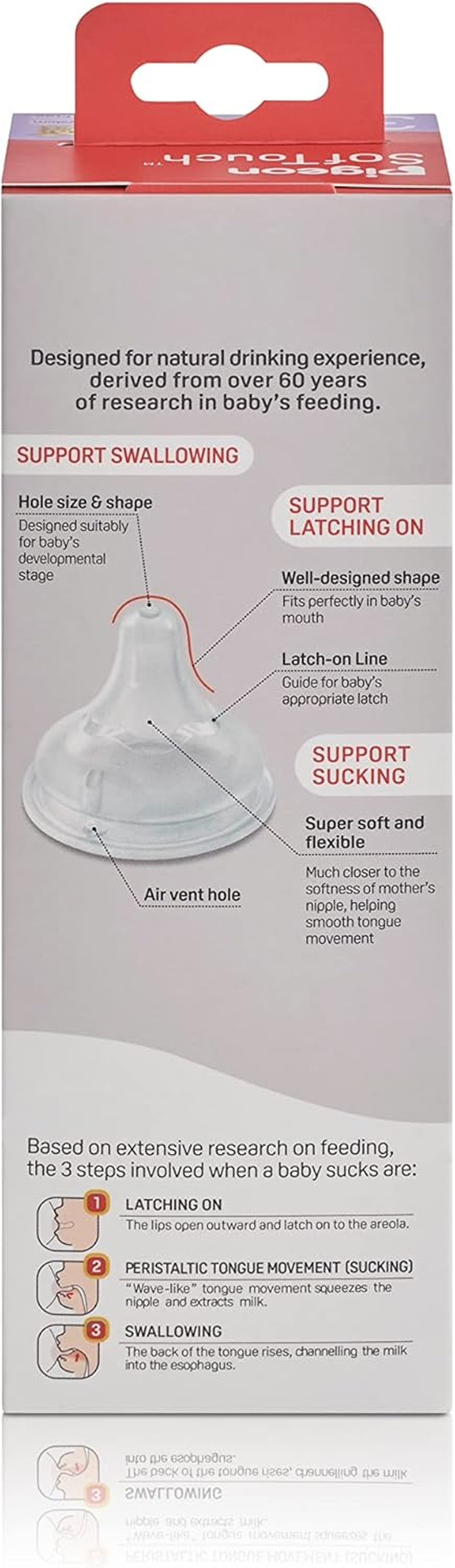 Pigeon Softouch III Bottle T-Ester 300Ml - Dewdrop image number 2