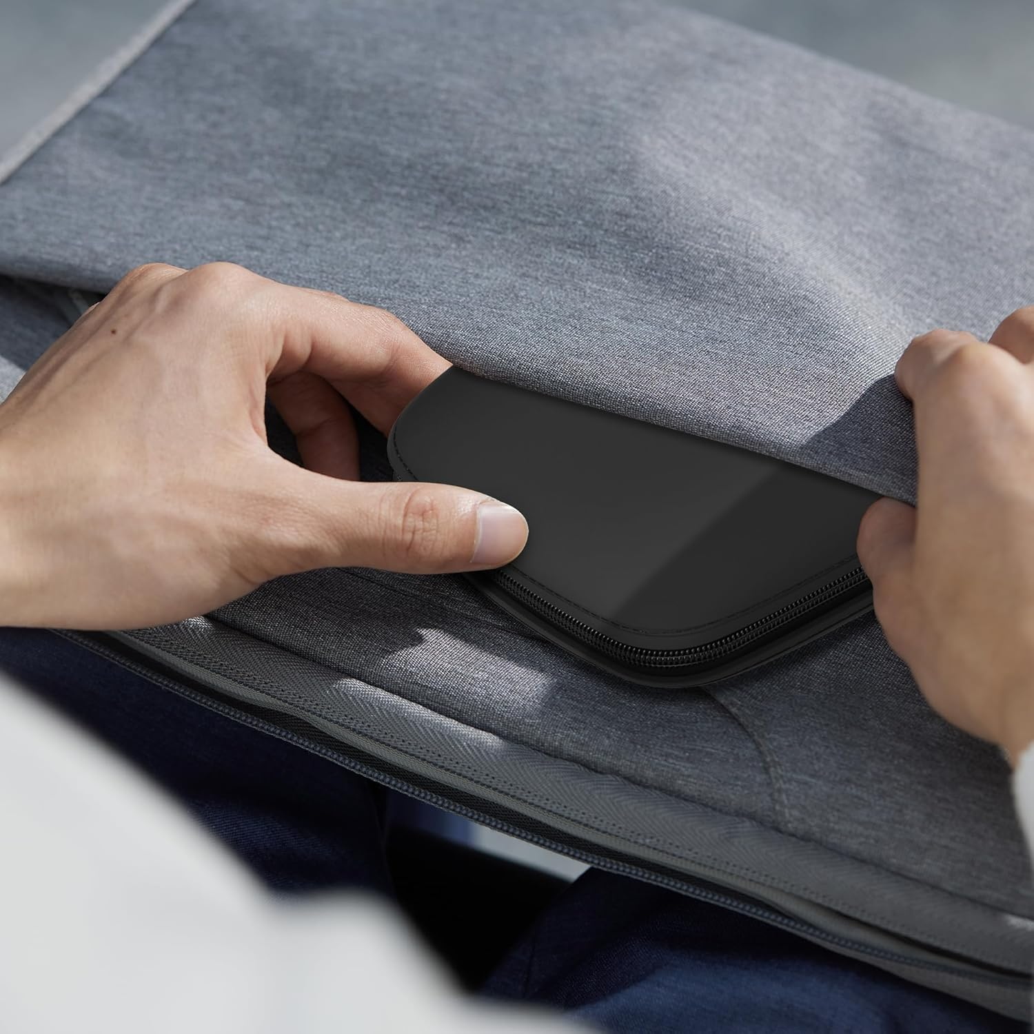 AWINNER Compatible for Shokz Case,Silicone Carrying Case Compatible for Aftershokz Aeropex As800,Shokz Openrun Pro,Openswim,Openswim Pro,Openrun,Openrun Mini,Opencomm Bone Conduction Headphones image number 1