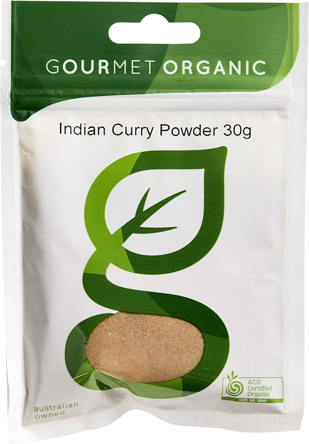 Gourmet Organic Herbs Indian Curry Powder 30 G Sachet image number 1