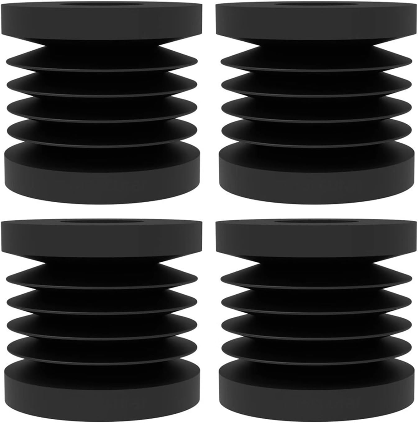 LIANXUE 3D Printer anti Vibration Feet for Bambu Lab X1 Series and P1P Universal Rubber Foot Anti-Slip Rubber Shock Pad Silicone image number 4