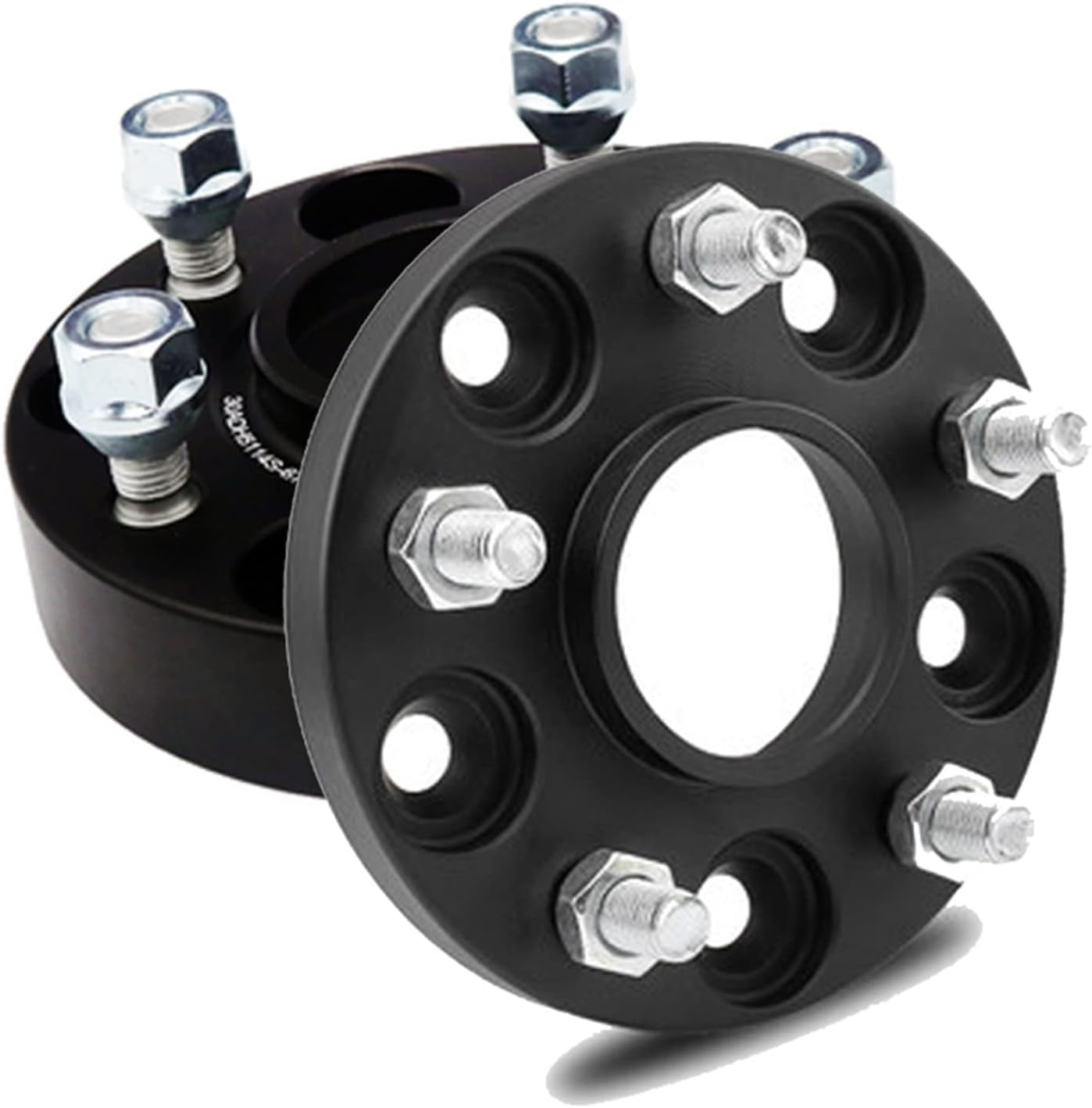 KIXURO 1PCS PCD 5X110 Car Tire Gasket Tyre Flange Wheel Spacer Forged Tire Gasket Hub Adapter, for BMW, for Mercedes-Benz, for Alfa Romeo, Hub Centric Wheel Spacers Adaptors(5-114.3-15Mm) image number 6