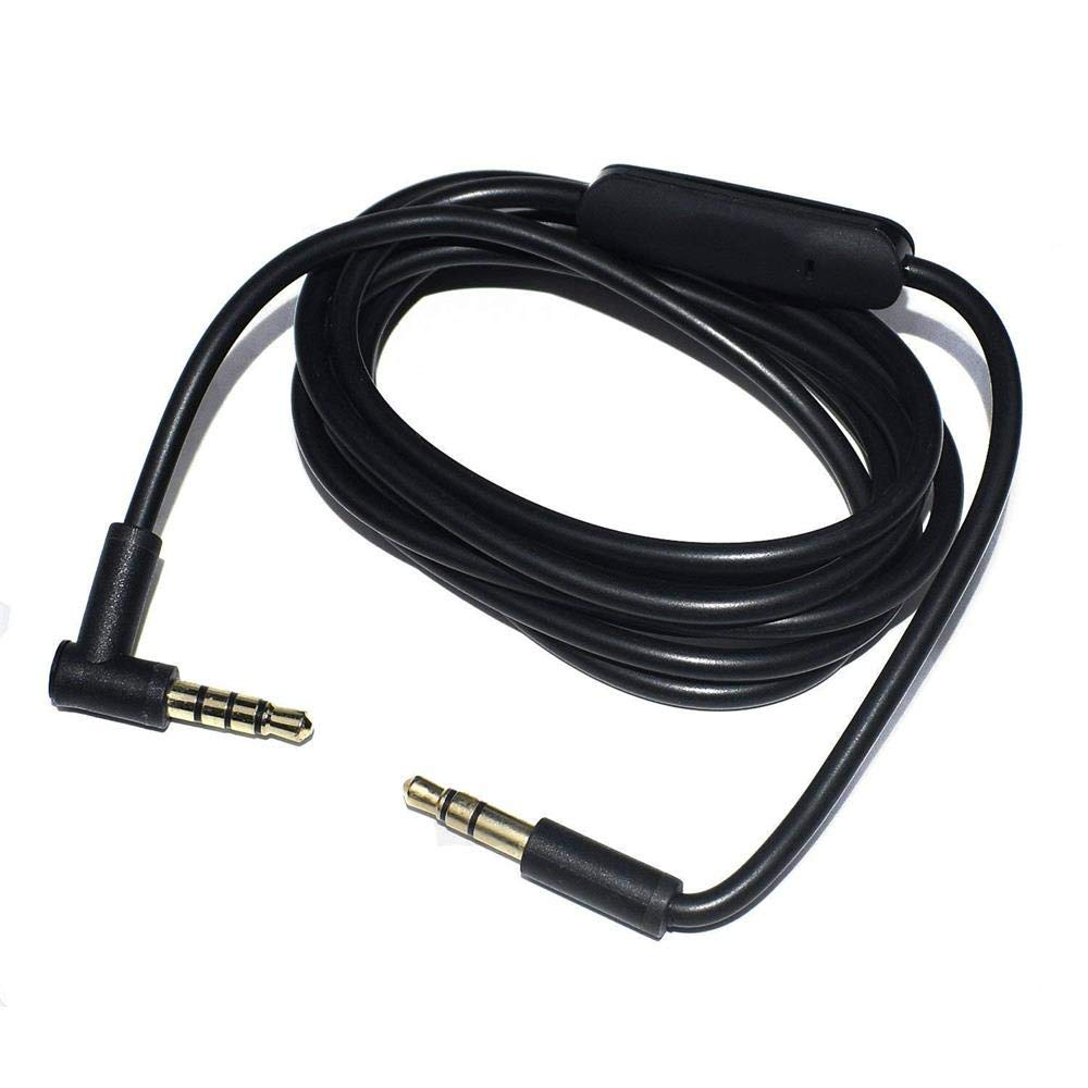 EARLA TEC Replacement Audio Cable Cord Wire with in Line Microphone and Control for Beats by Dr Dre Headphones Solo Studio Pro Detox Wireless Mixr Executive Pill(Black) image number 4