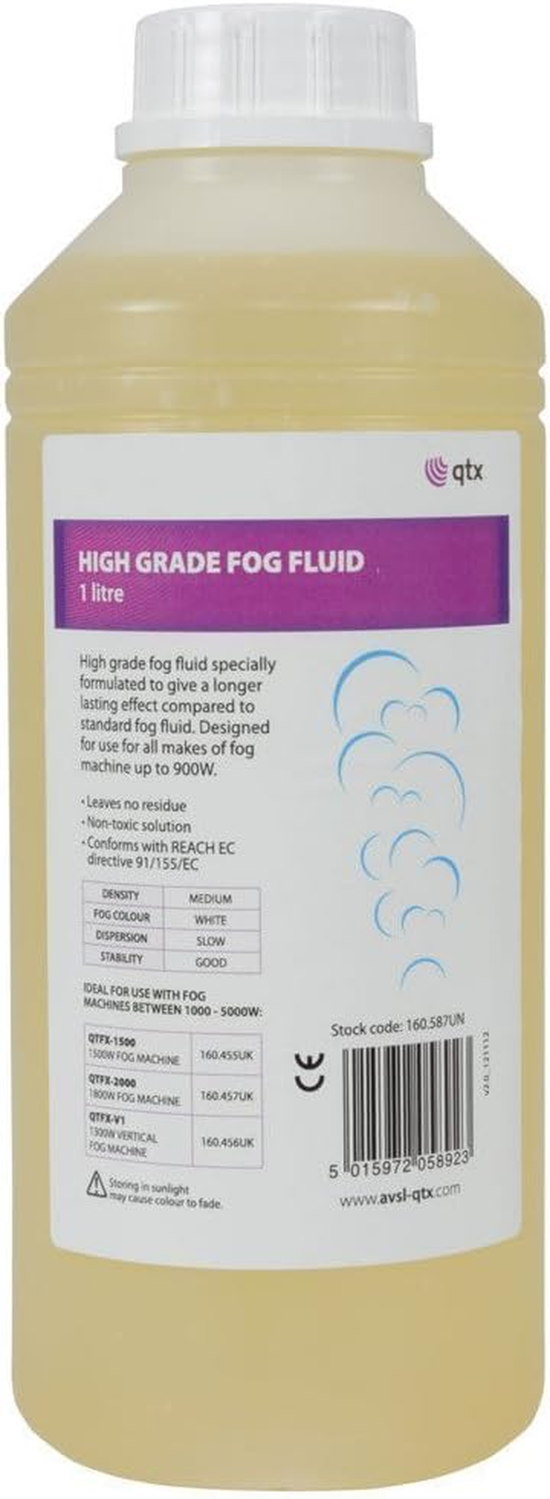 QTX High Grade Fog & Smoke Fluid 1Ltr image number 3