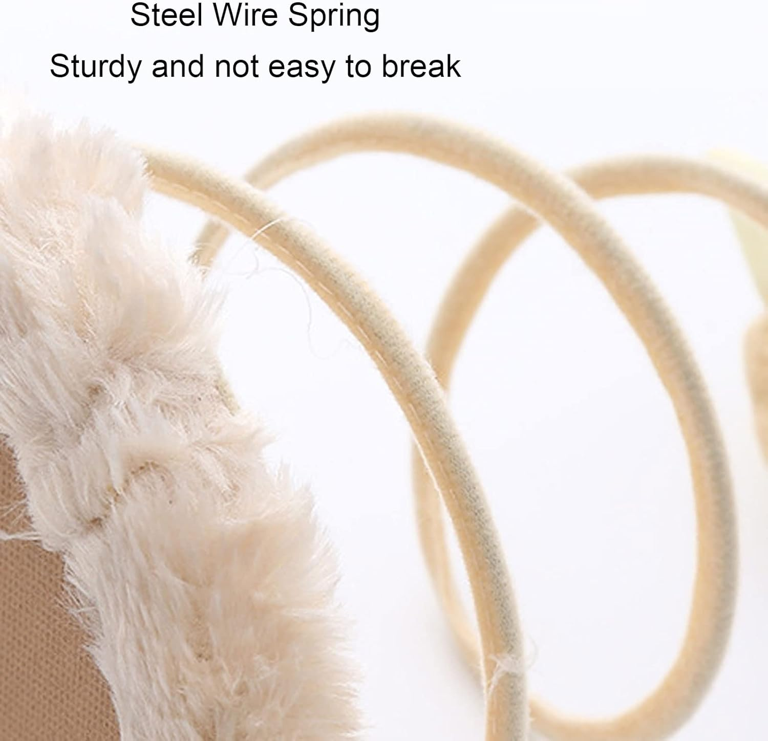 Spring Plate Interactive Cat Toy, Foldable High Elasticity Stable Standing Interactive Cat Toy with Scratcher Base to Kill Time and Keep Fit(Ball) image number 5