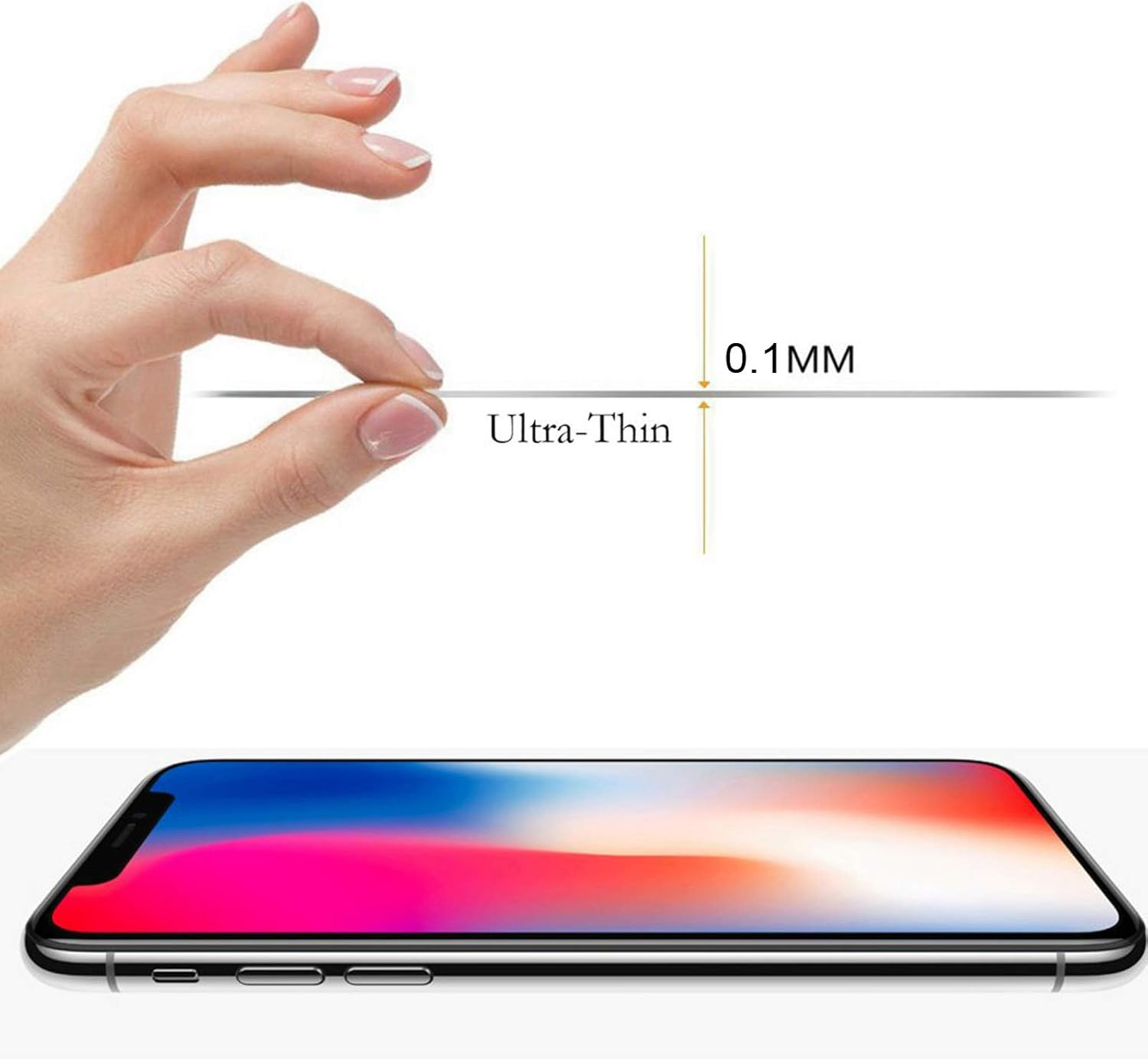 Anti-Scratch 4H PET Film Screen Protector Apple Iphone Xs Front