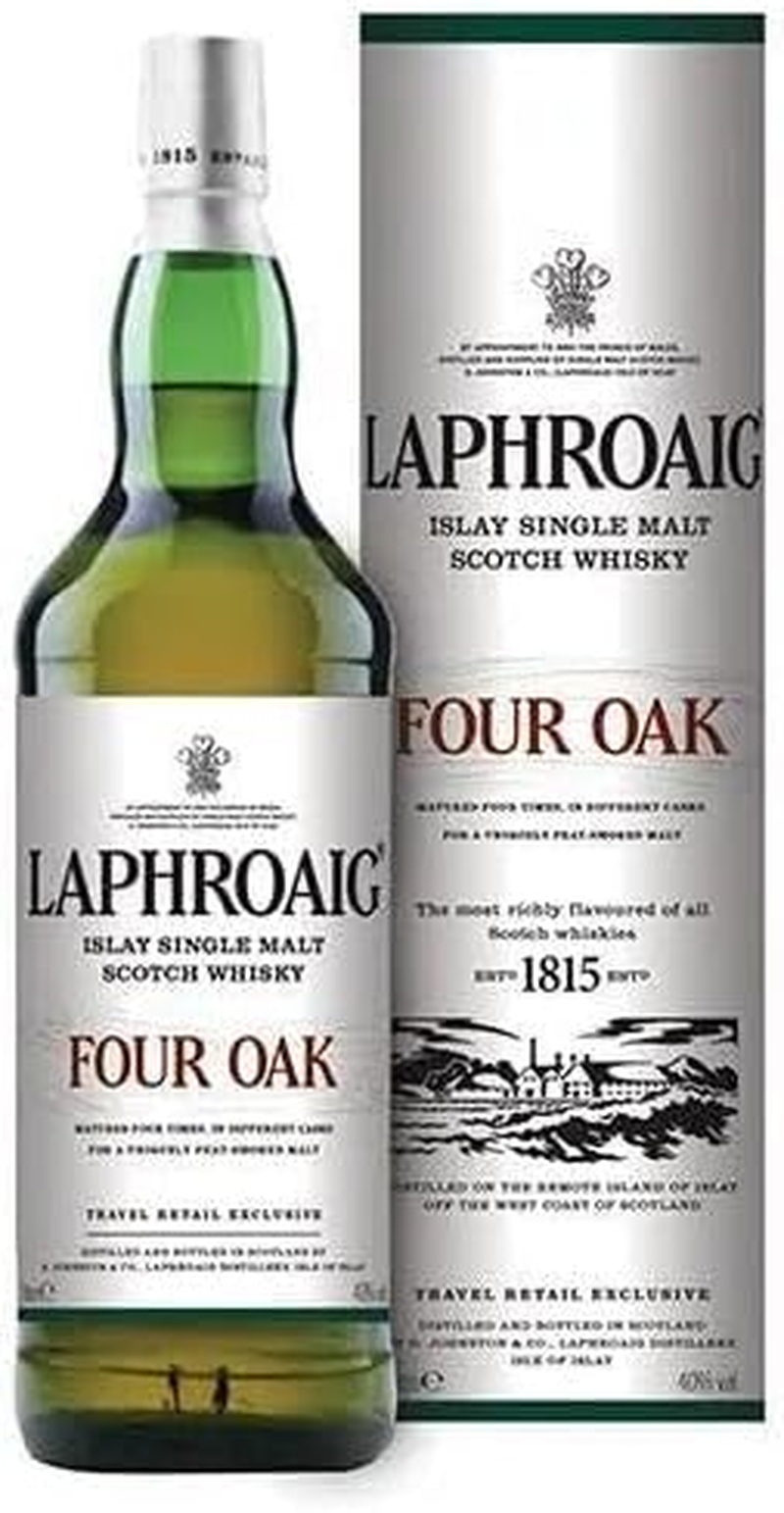 Laphroaig Four Oak Single Malt Scotch Whisky 1L