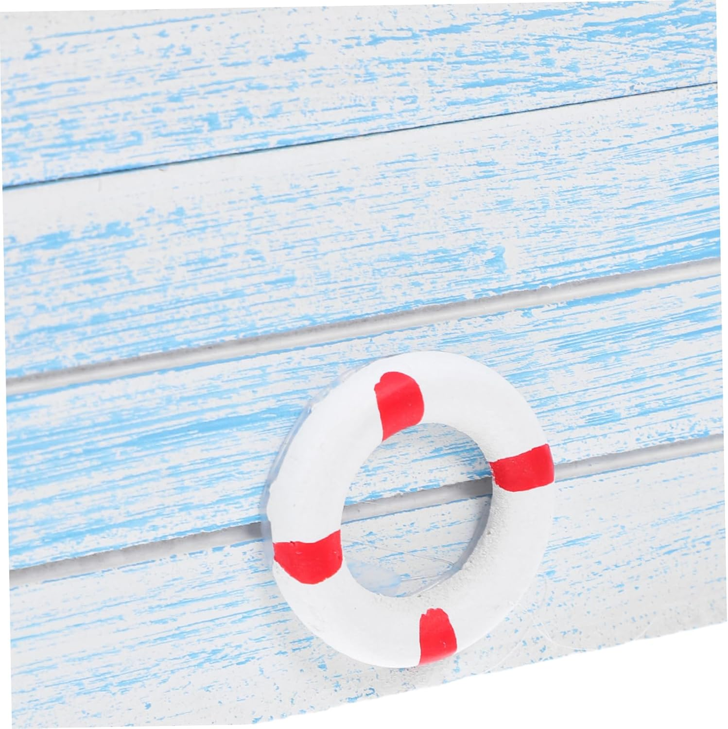 GANAZONO Wooden Treasure Chest - Nautical Decorative Box for Keepsake Storage - Small Wooden Trinket Box for Jewelry and Keepsakes