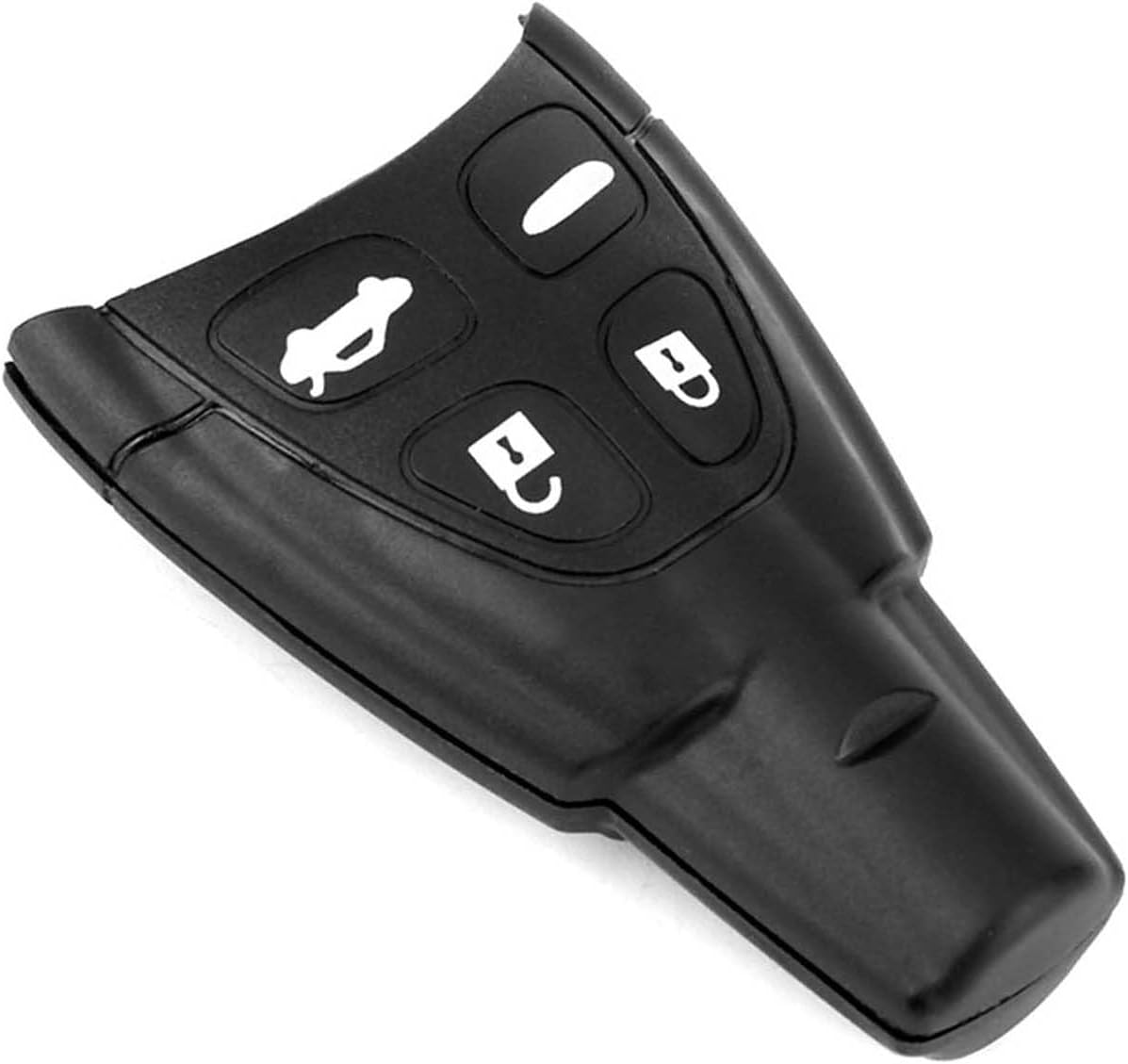 Car Key Shell Black 4 Buttons Long Service Life Fit Fit for Saab 93 95 Directly Replace