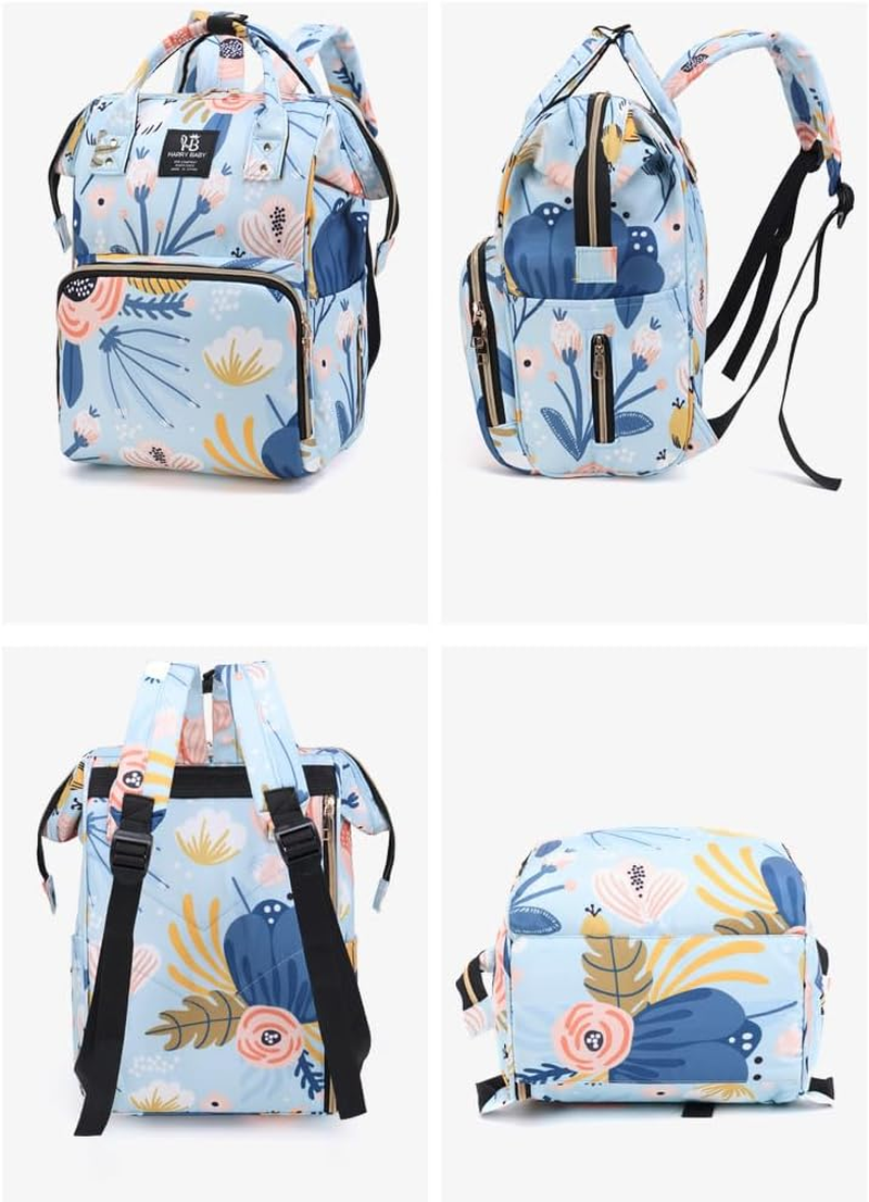 Diaper Bag Backpack - Multifunction Waterproof Baby Bag Diaper Changing Backpacks, Large Travel Diaper Bags - Baby Bag for Boys & Girls, Nappy Changing Backpacks