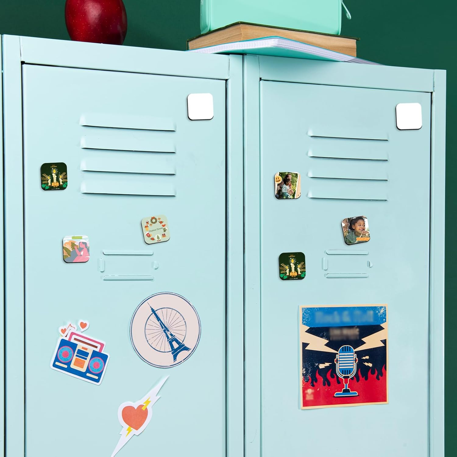 TEAONE Sublimation Fridge Magnets, 10 PCS Fridge Blank Magnets for Whiteboard, Microwave, Oven Decor (5 X 5Cm) image number 3