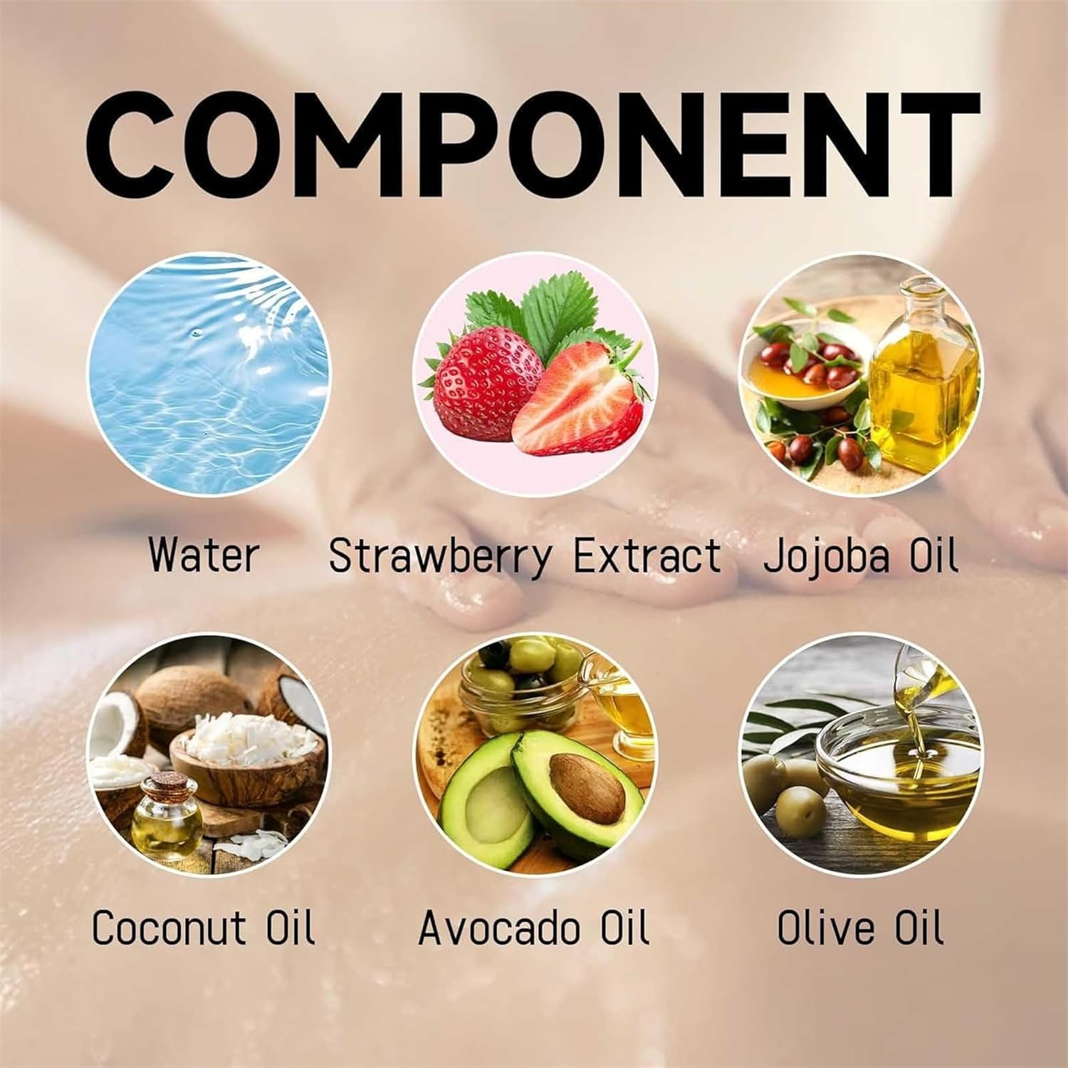 Body Juice Oil Strawberry Shortcake,Body Juice Oil Scent Strawberry,Strawberry Shortcake Body Oil,120Ml Handcrafted Body Oil for Women image number 4