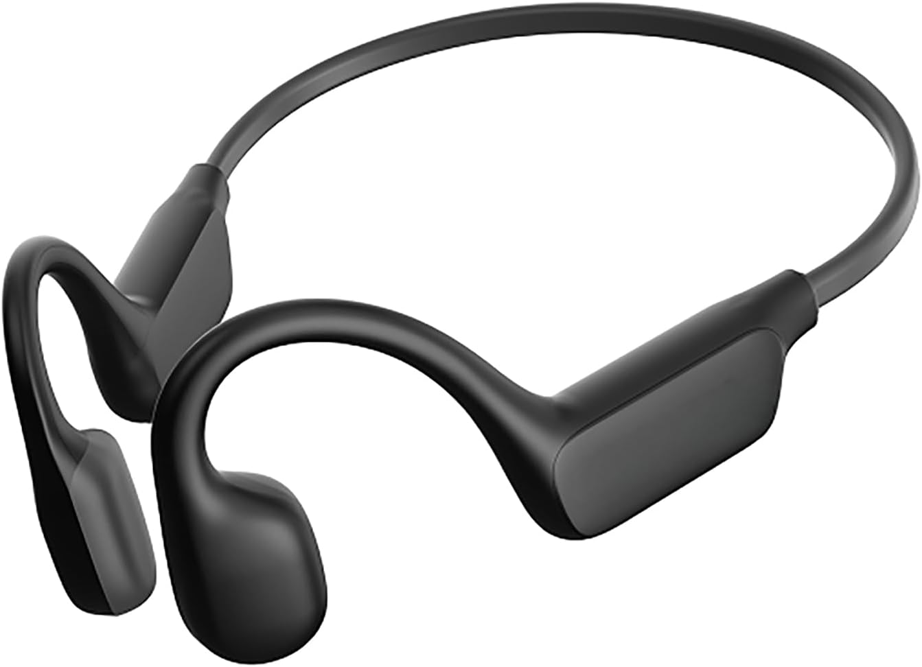 FANSAISI Bone Conduction Hearing Headphones, Bluetooth Open Ear Listening Headsets Earphones with Sound Collector for Conversations, 15H Long Working Time for Daily Use image number 6