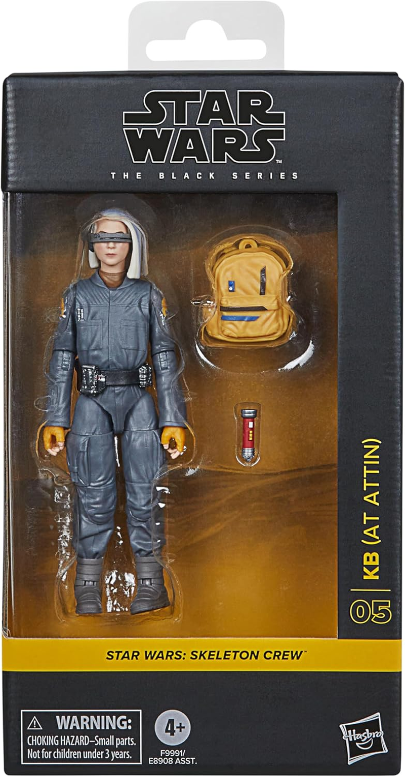 Star Wars the Black Series KB (At Attin), Star Wars: Skeleton Crew Collectible 6 Inch Action Figure image number 5
