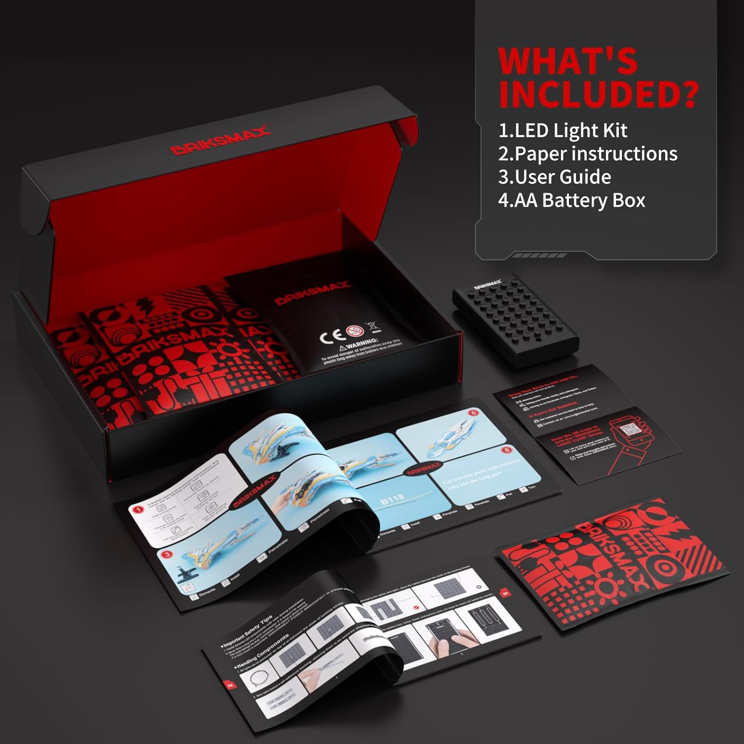 BRIKSMAX 2.0 Light Kit for Guardians of the Galaxy: the Milano - Innovative LED Lighting Compatible with  Marvel 76286 - Set Not Included image number 2