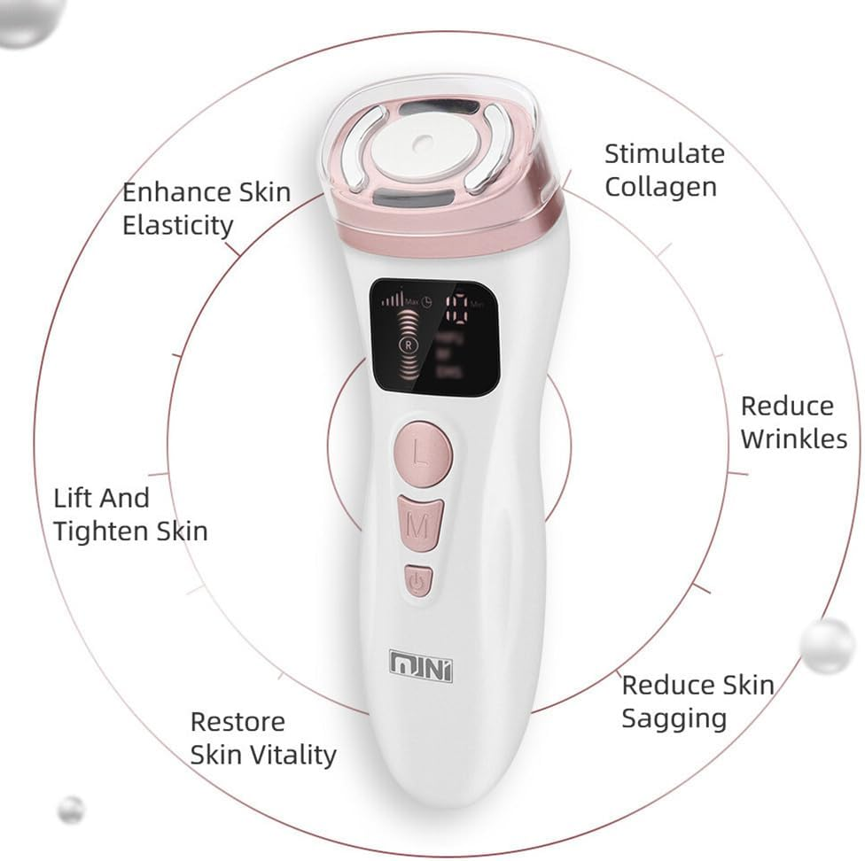 Skin Tightening anti Aging Device, Increase Collagen & Absorption | Contouring Jawline & Body | Multifunction Facial Beauty Device from Xyzdreams image number 4