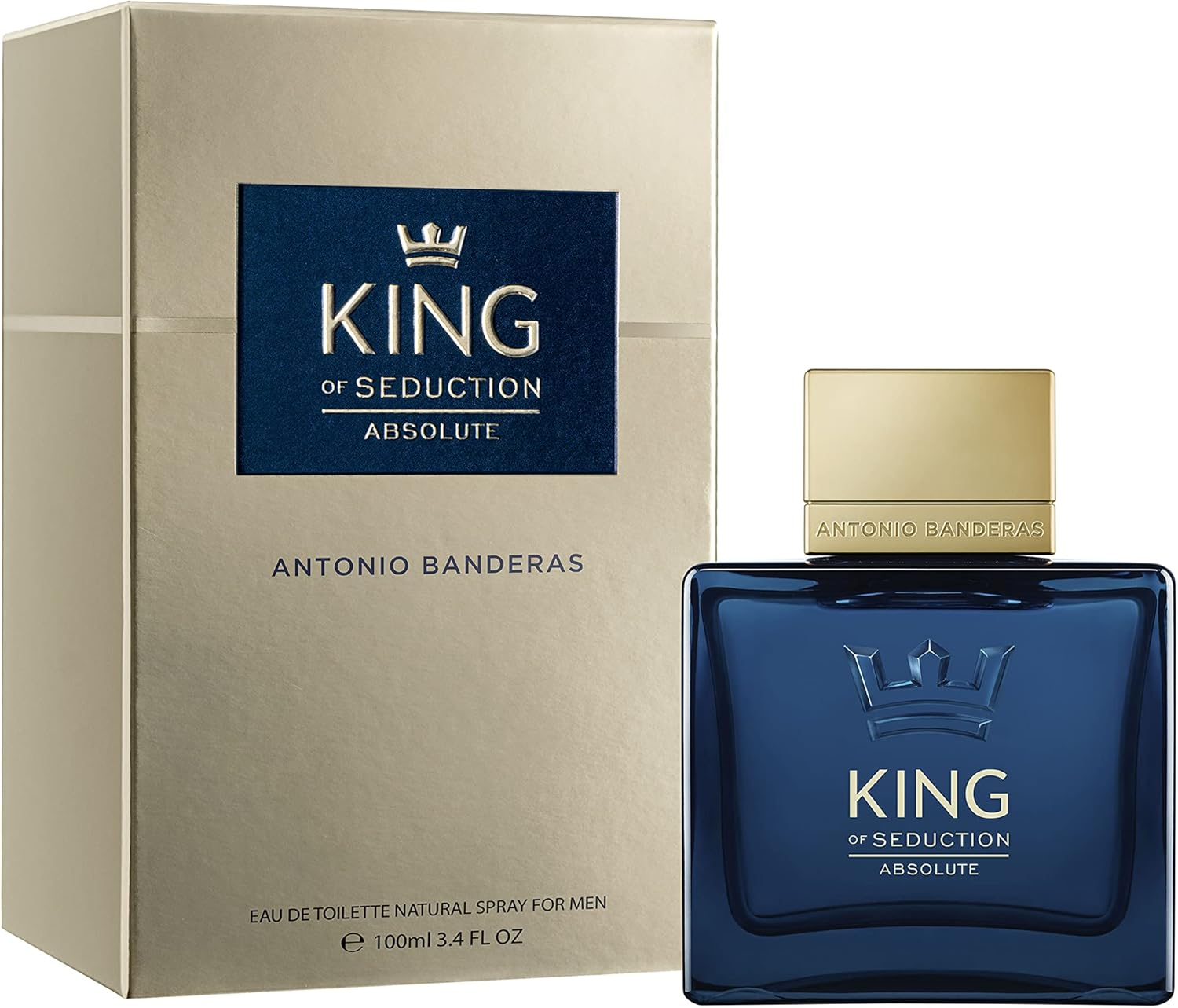 Antonio Banderas King of Seduction Eau De Toilette Spray for Men, Absolute, 100Ml image number 5