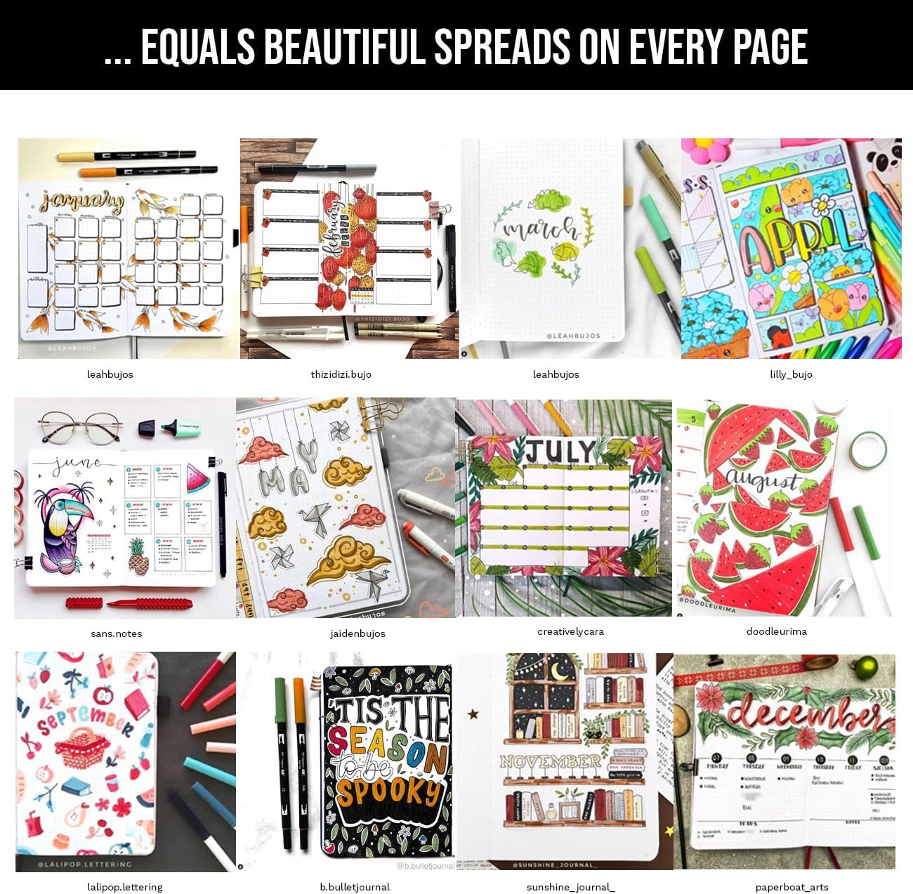 A5 Bullet Dotted Journal Notebook by STM | Thick Bleedproof 160Gsm Paper, 150 Pages | Lay Flat Vegan Leather Hardcover | 2 Bookmarks, Printed Page Numbers | Black Pen | 5.75 X 8.5 in | Bottle Green image number 3