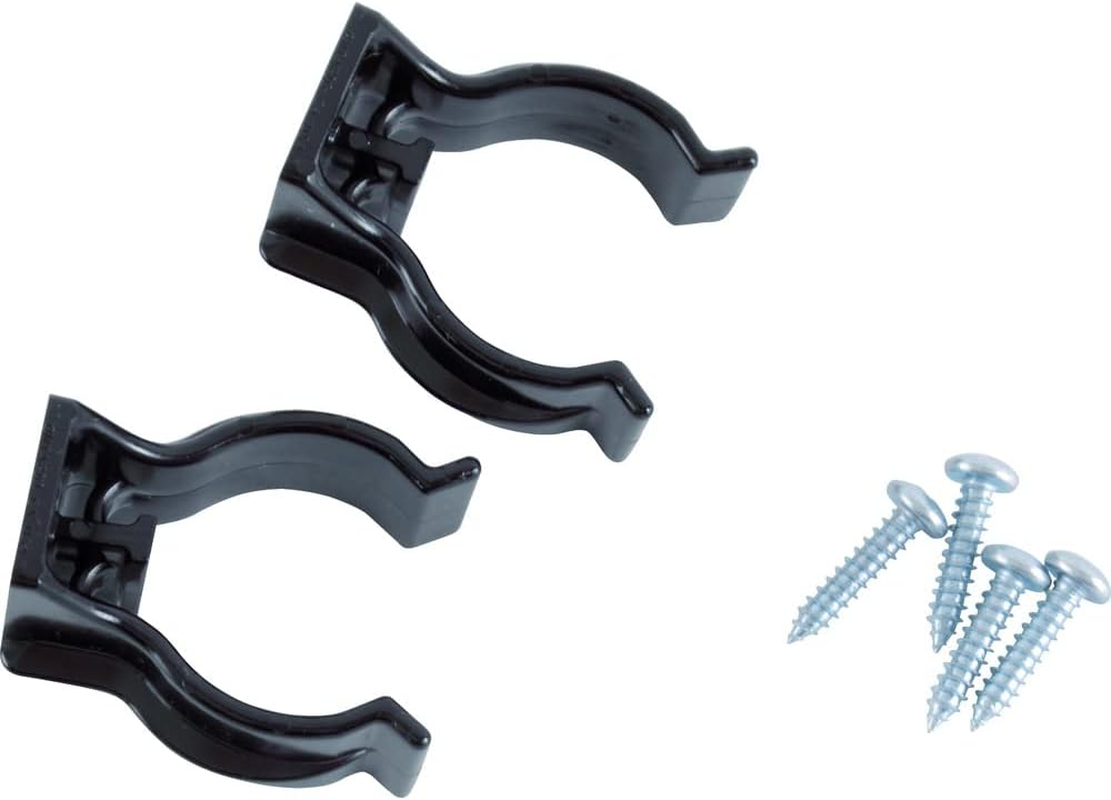 Maglite Black Universal Mounting Brackets for D-Cell Flashlight, 2 Pk image number 2