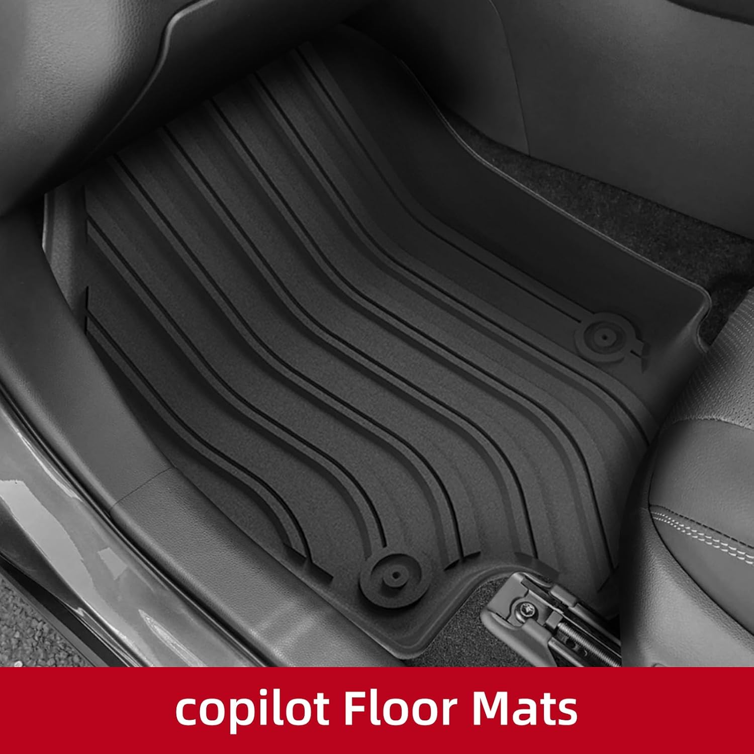 Foot Mats & Cargo Liner for Toyota RAV4 2025 2024-2019 TPE Floor Mats Trunk Mat Car Mats Accessories - Only Fit Right Hand Drive image number 5