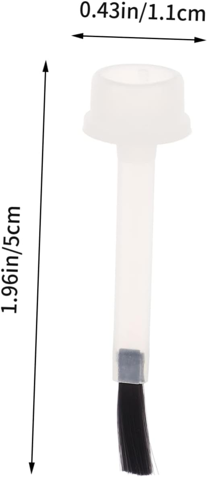 GANAZONO 20Pcs Nail Polish Brush Replacement Nail Art Brush Manicure Tools for Home Professional Use image number 5