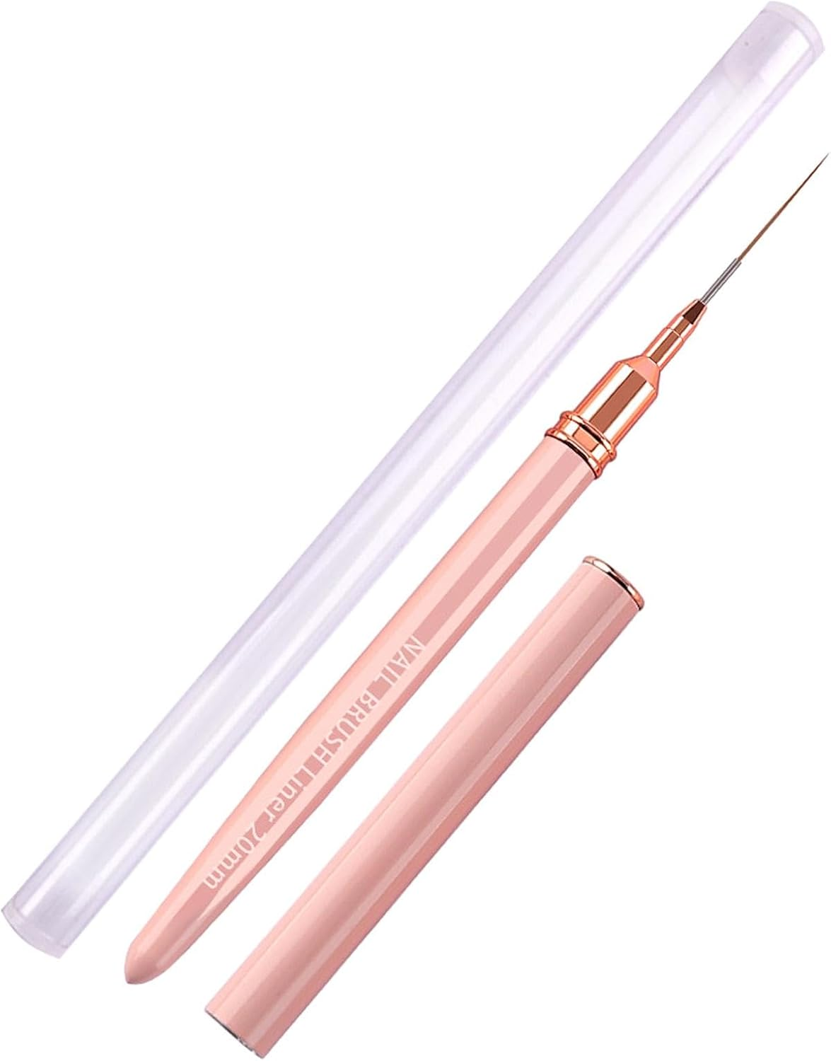 Liner Brushes - French Tip Brush,Elegant Nail Pen Set with Comfortable Handles Easy to Use Professional Liner Tools