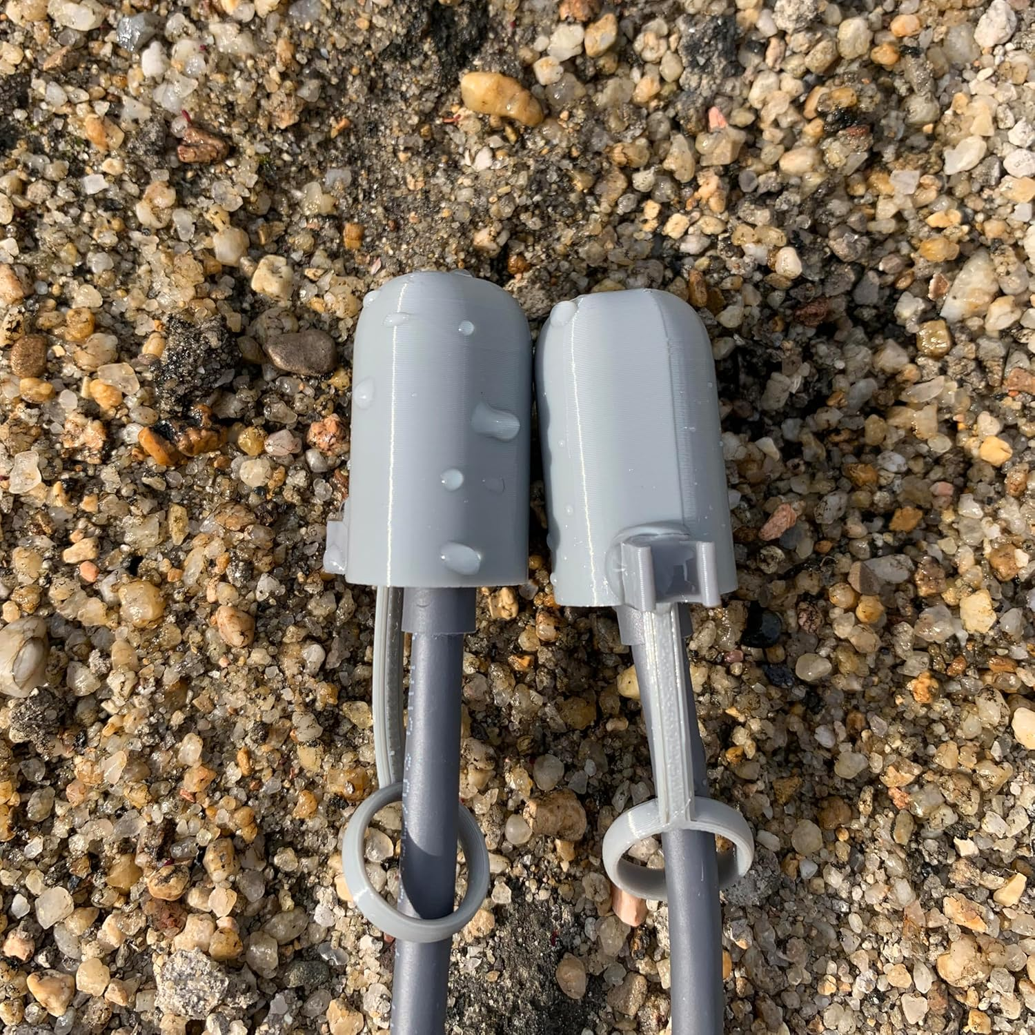 Outrails Starlink Gen 3 Cable Silicone Caps Starlink Gen3 Cable Plug Protective Caps Starlink V3 Accessories Silicone Caps Router and Antenna Ends Durable Dust Plug Caps Storage and Organization image number 2