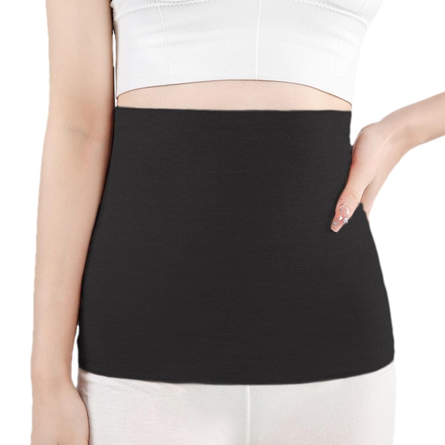 Abdominal Support Binder,Belly Wrap Protector Stomach Abdominal Waist Straps | Soft Belly Belt Protection Belt Stomach Support Belt for Home Offices