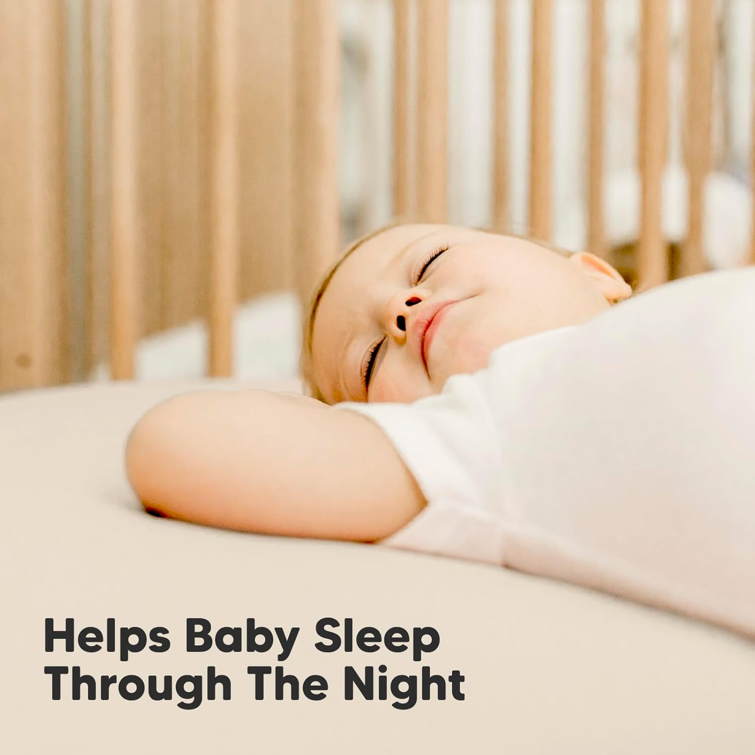 Waterproof Crib Sheets for Boys, Girls - 2-Pack Bamboo Fitted Cot Sheet, Waterproof Mattress Protector, Baby Cot Sheets Neutral, Cot Mattress Sheet, Toddler Bed Sheets, Baby Sheets (Ecru) image number 2