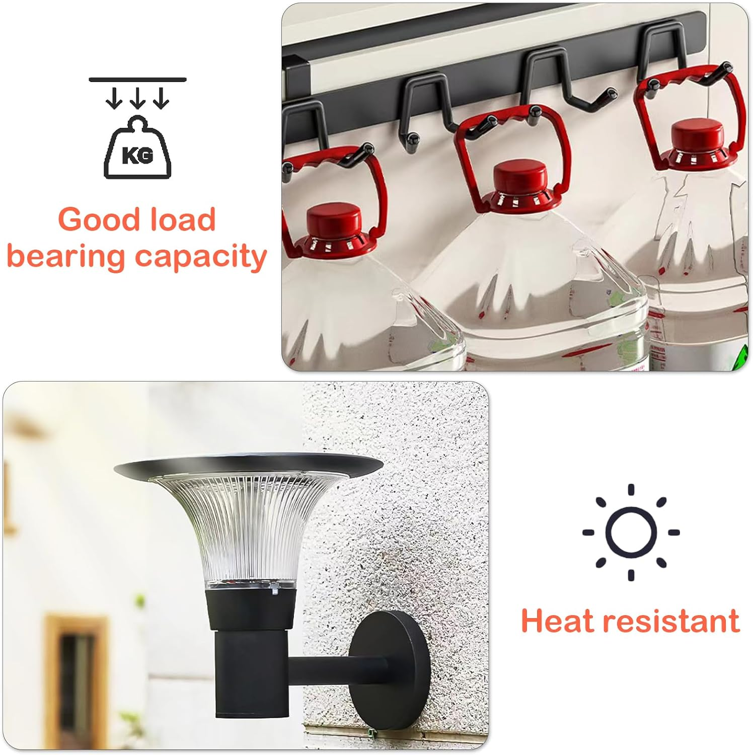 17 PCS 3M Strong Double Sided Sticky Pads, Water Proof Number Plate Sticky Tape, 3M Double Sided Tape, 3M VHB Dash Cam Sticky Pad, 3M Adhesive Pads for Outdoor Household Mounting image number 5