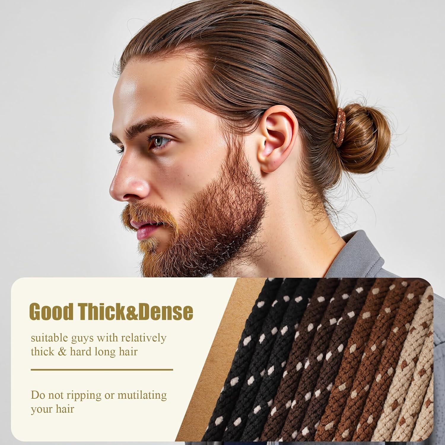 Evadollina Hair Ties Ladies, 12 Pieces Hair Accessories, Hair Tie, Hair Bands, Braided Headbands, Scrunchies, Hair Tie Bracelet, Hair Ornaments Ladies, Christmas image number 1