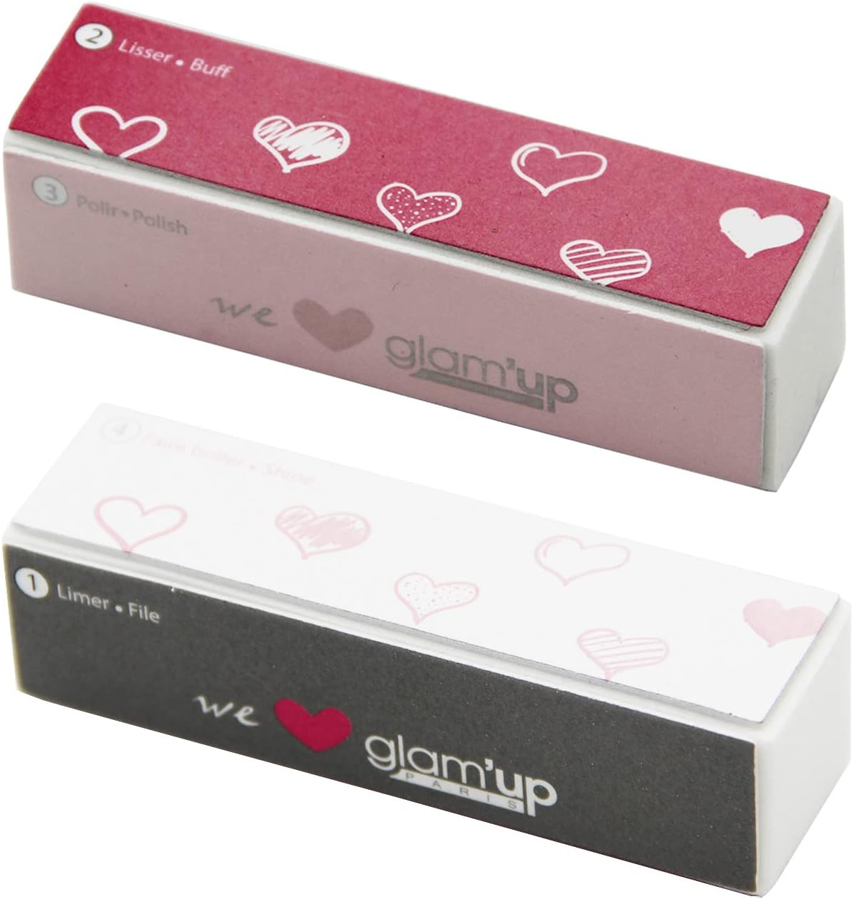 Glam'Up 4 Stage Polishing Block (Pack of 2) image number 1