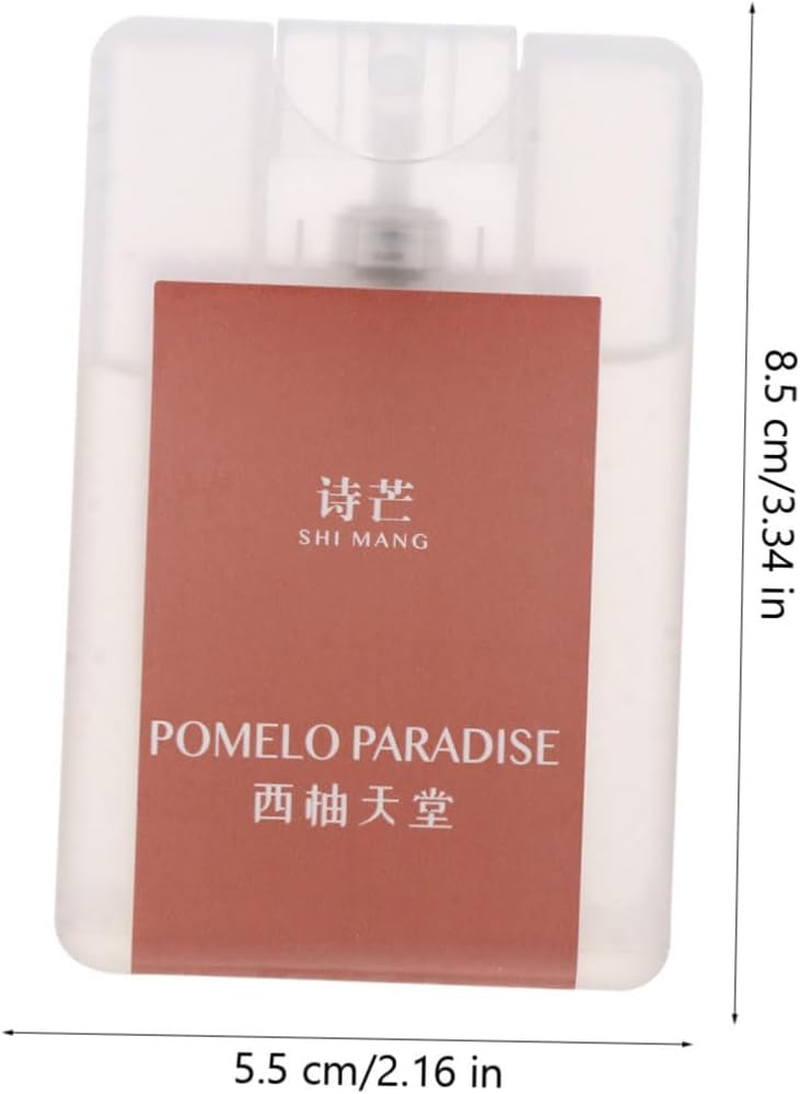 4 Pcs Card Pocket Perfume Pocketfragrance Party Perfume Portable Perfume Woman Scent Female Perfume Women Perfume the Pocket Perfume Portable Fragrance Packaging Plastic/888 image number 1