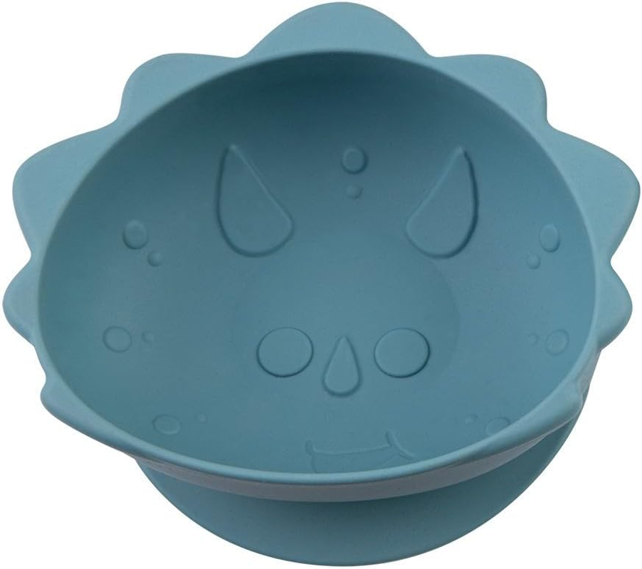 Melii Luxe Silicone Suction Bowls 2 Pack - Dinosaur image number 4