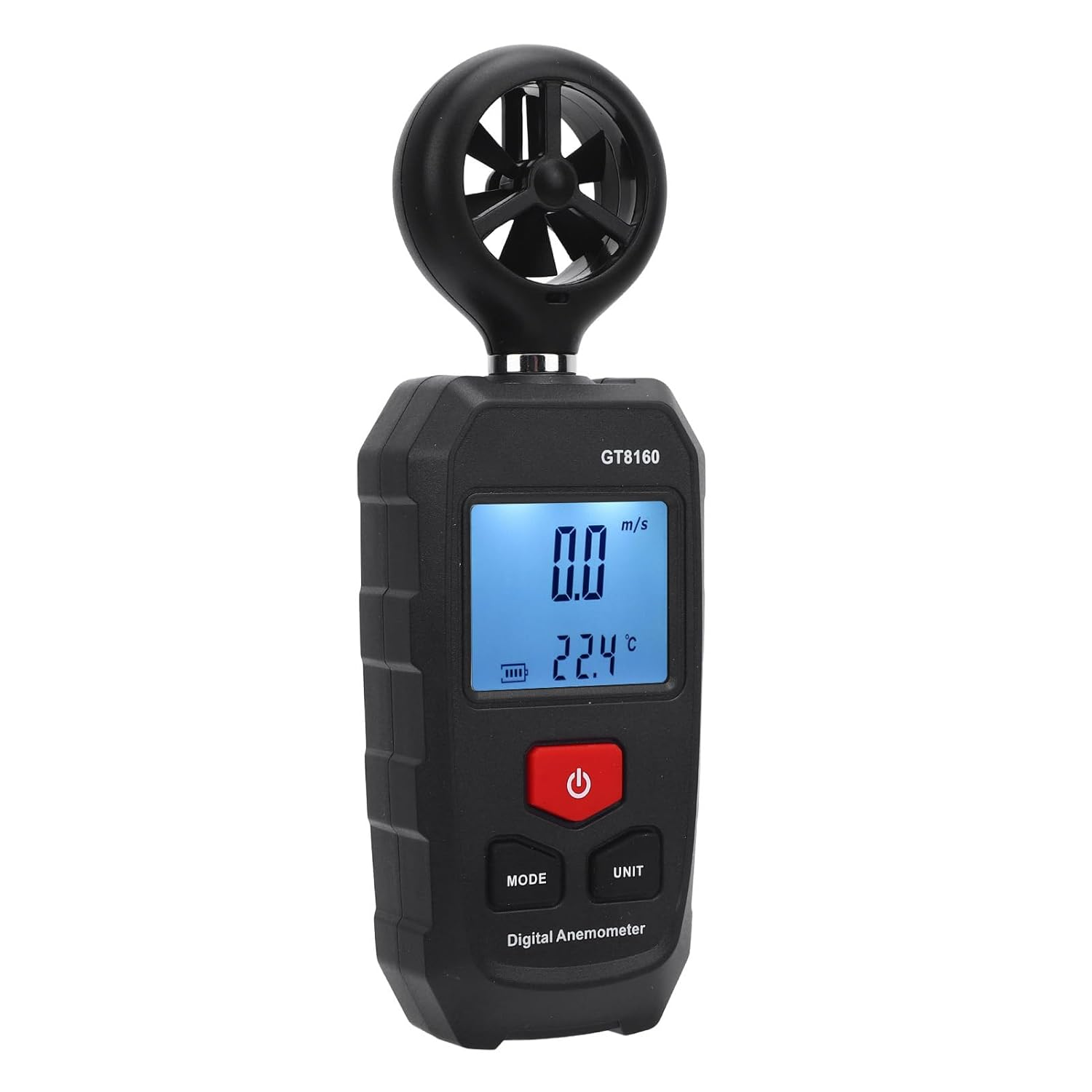 Digital Wind Speed Meter Temperature Humidity Sensing 6 Measurement Units Portable and User Friendly Weather Station Outdoor Wind Wireless Indoor Meter Rain Thermometer Stations image number 5