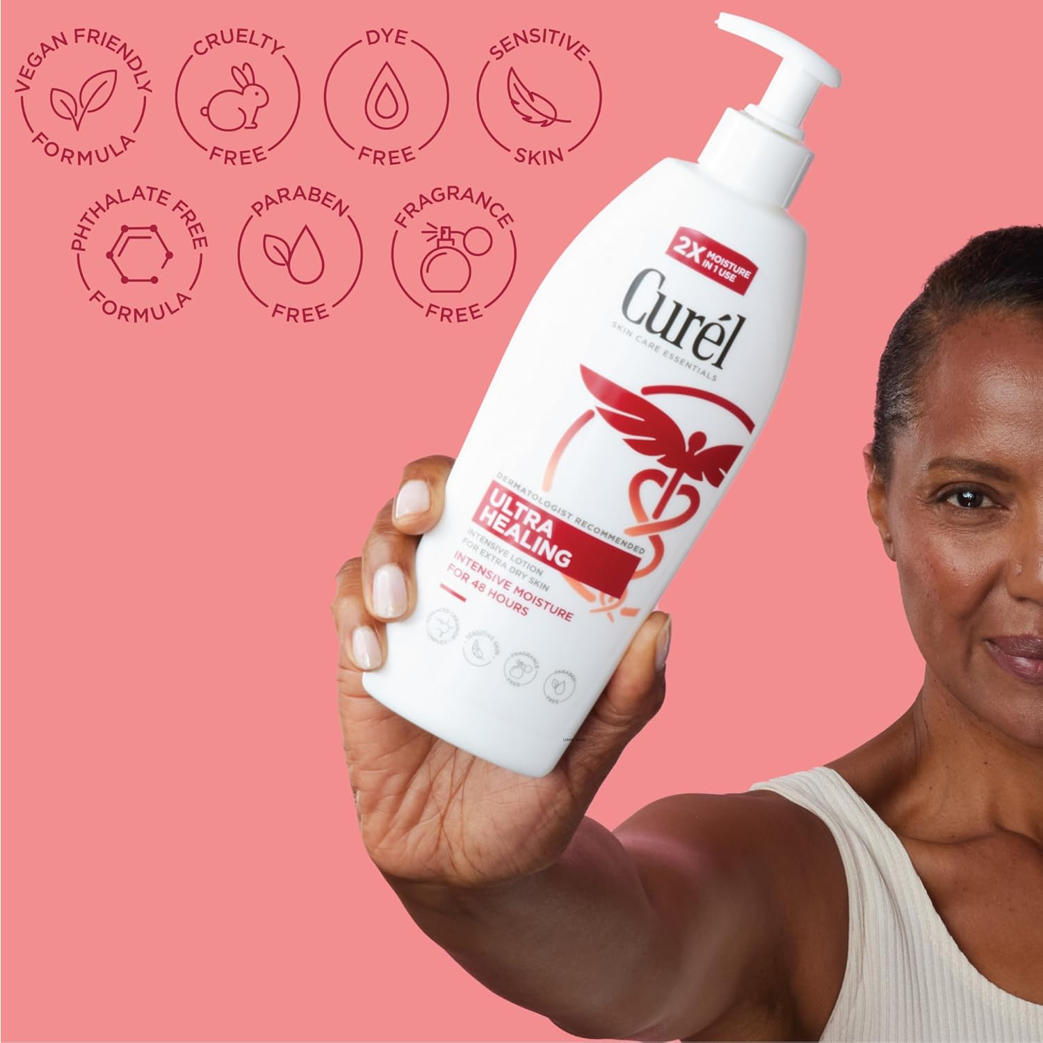 Curel Ultra Healing Lotion, 13 Ounce (10541) image number 3