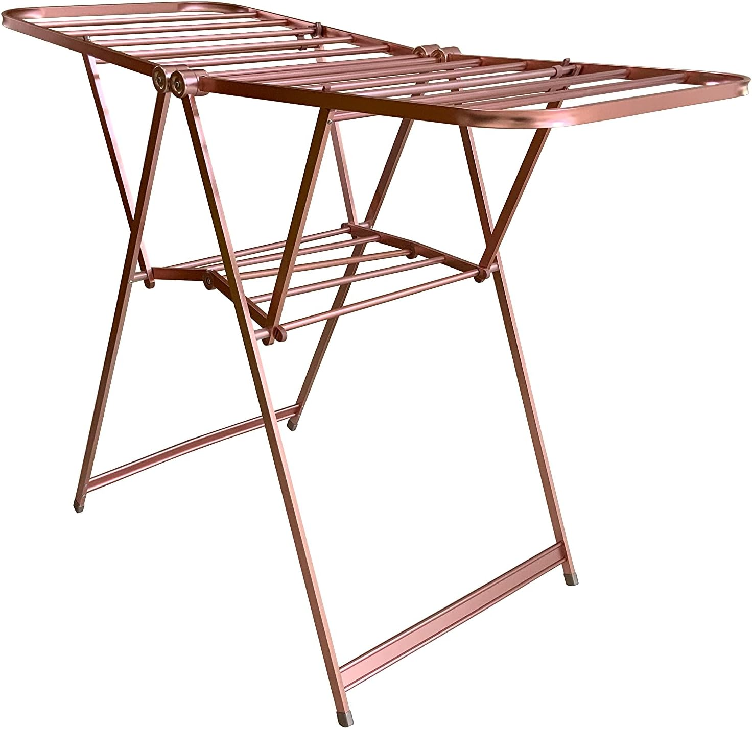 L.T. Williams a Frame Airer Premium Aluminum Airer 19 Rail Rose Gold 13M