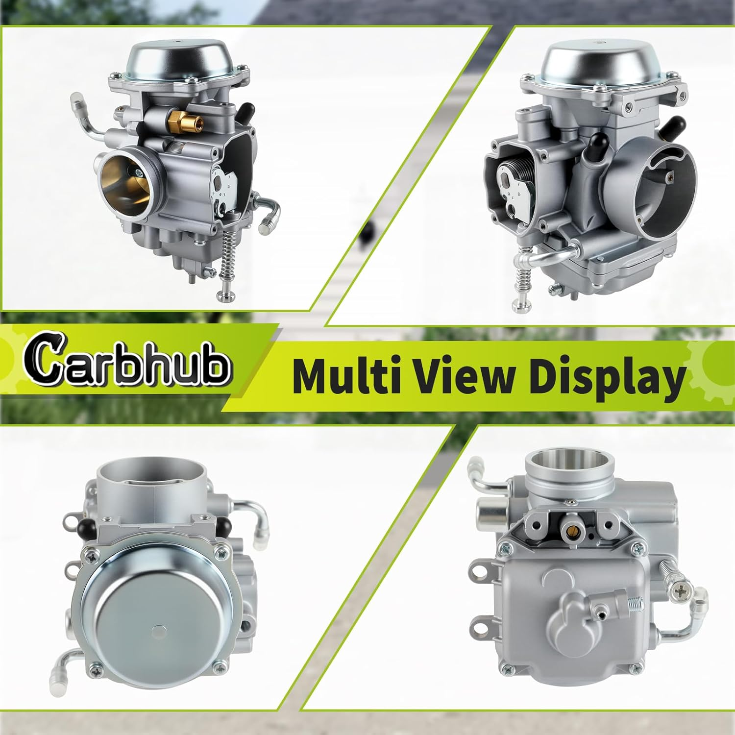 Carbhub Carburetor for Polaris Sportsman 400 HO Carburetor 4WD ATV Quad Carb 2001-2014, Polaris Sportsman 400 HO Carburetor