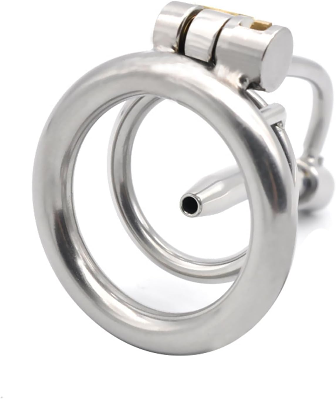 Male Chastity Cage Stainless Steel Chastity Lock with Breathable Design - Keep It Safe and Comfortable 50Mm image number 4
