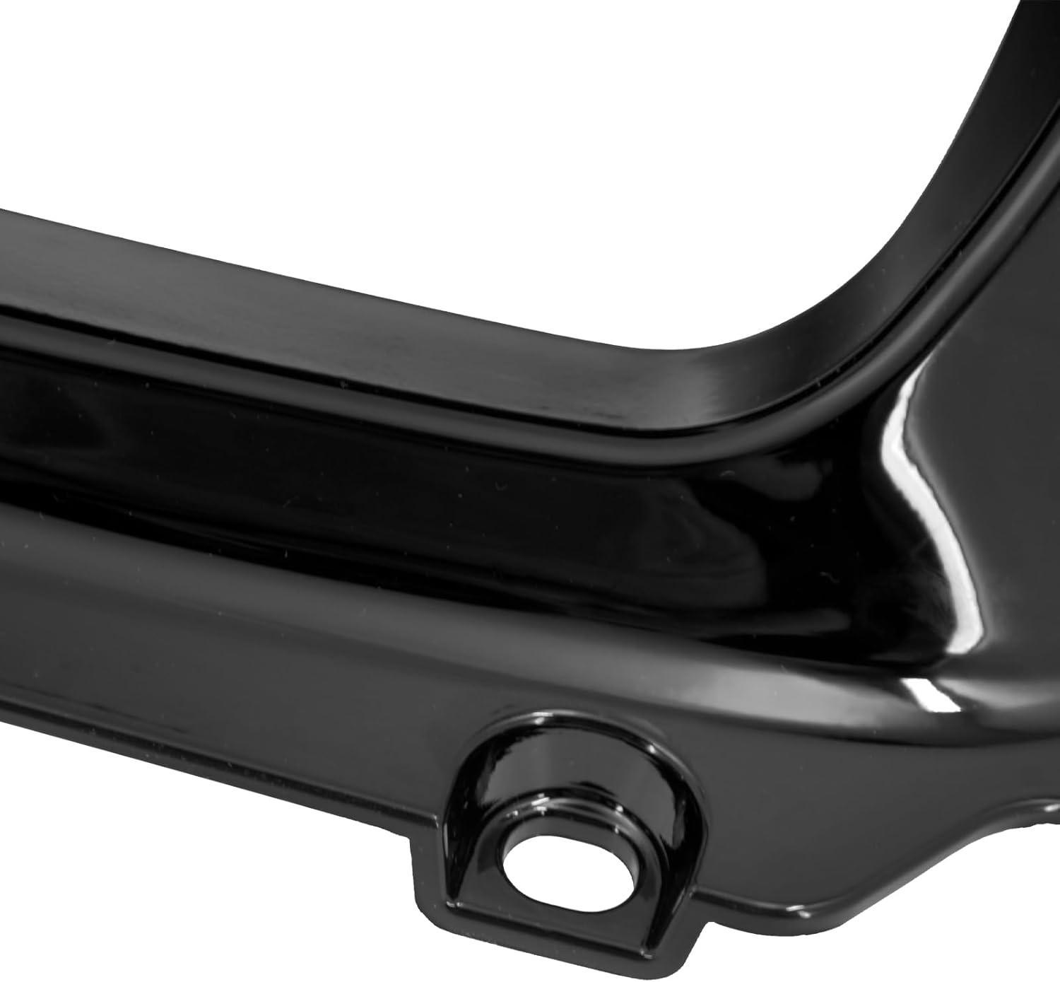 HDBUBALUS Motorcycle Headlight Fairing Cover Fit for Harley Softail Fat Bob FXFB FXFBS 2018-2023 (Goss Black)