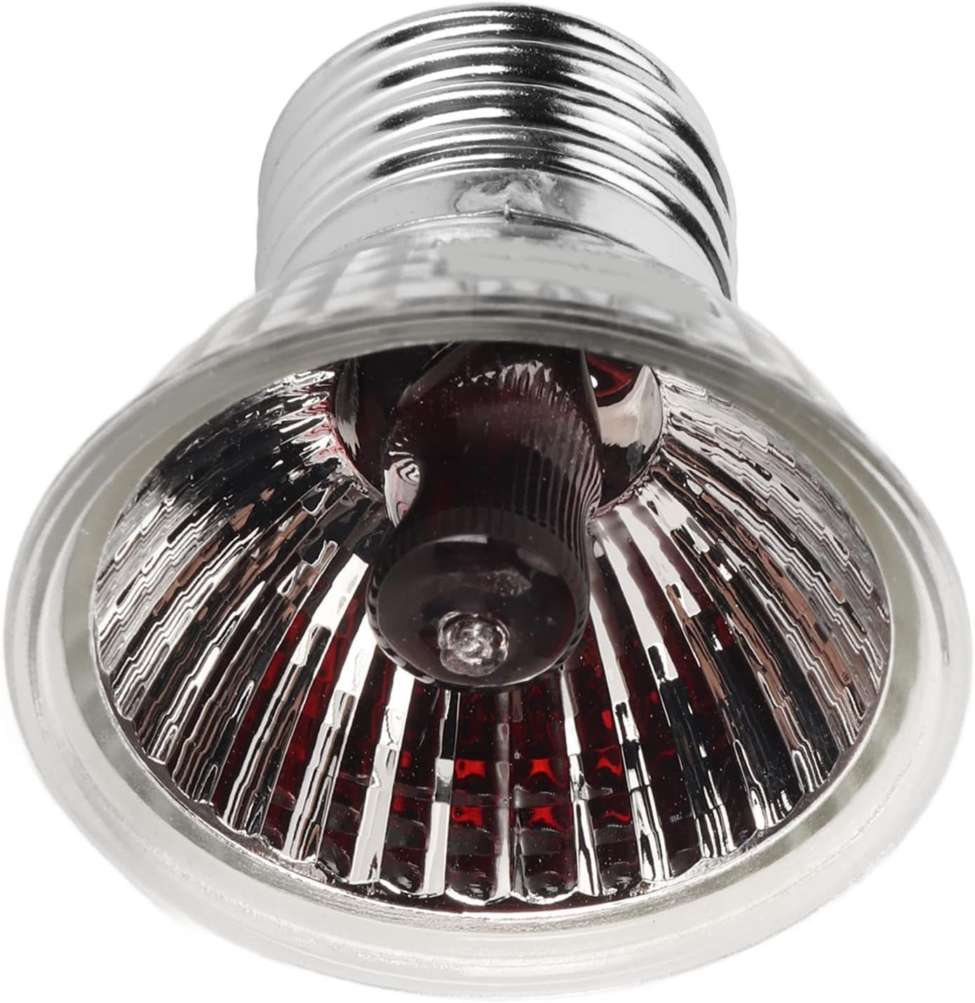 Reptile Heat Light Bulb, Energy Saving 25W Reptile Heat Light Replacement Bulb Continuous Light Release Aluminum UVA UVB for Frog (220V) image number 5