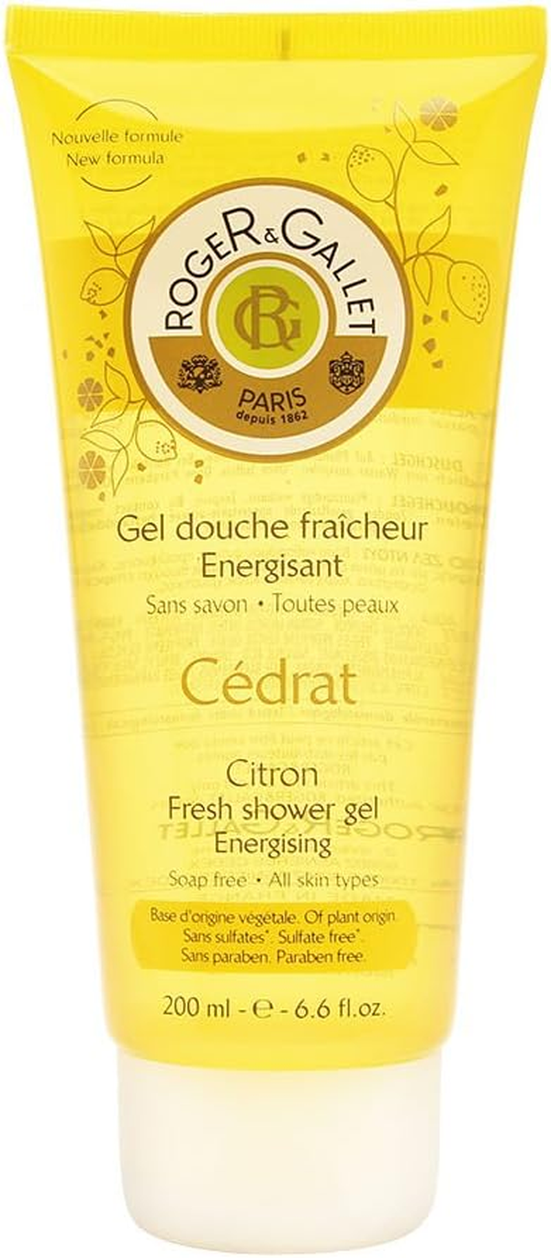 Roger & Gallet Gingembre Energising Rouge Shower Gel 200Ml/6.6Oz image number 3