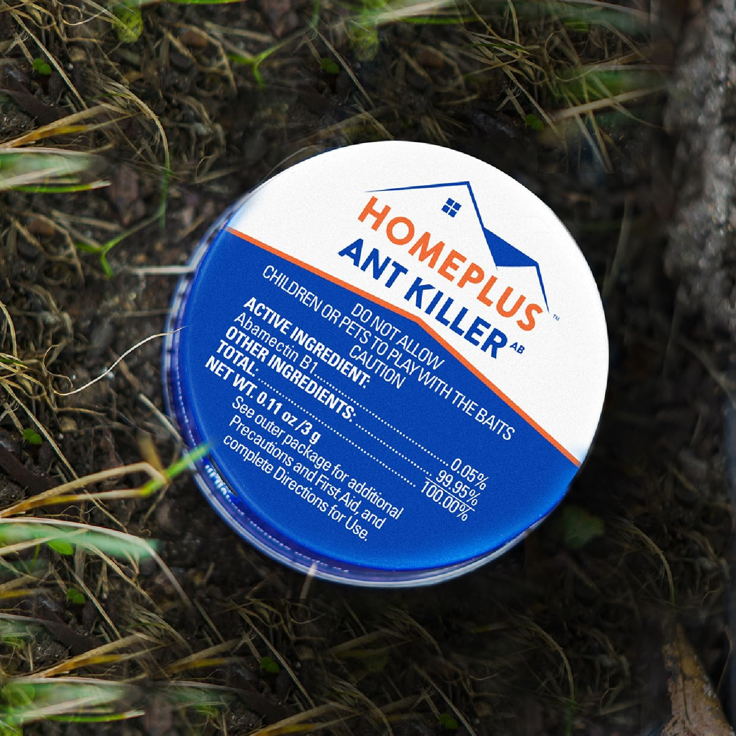 Home plus Ant Killer (4-Pack), Metal Ant Traps Indoor & Outdoor, Ant Bait Station, Effective Ant Control System, 4 Cans Ant Bait Traps, Ant Traps W/Food-Based Attractants, Pesticide-Free Ant Baits image number 6