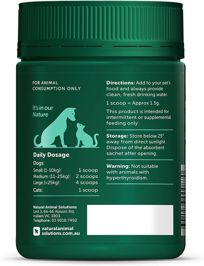 Natural Animal Solutions Dental Powder 150G image number 1
