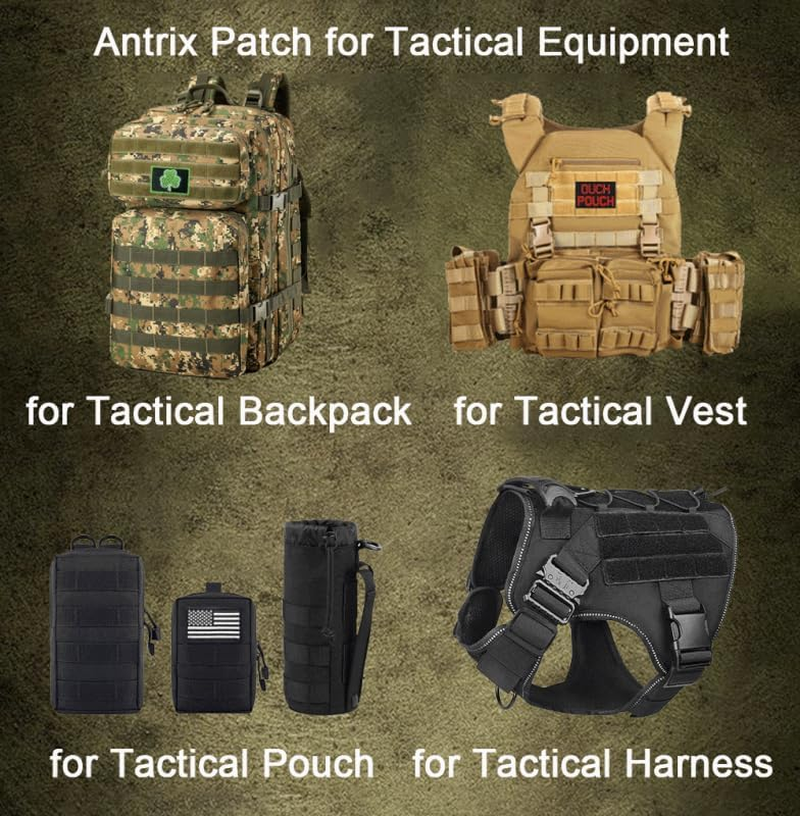 Antrix 2 Pcs Tactical Black Beard Pirate Edward Emblem Military Emblem Badge Patch Hook & Loop Pirate Badge Patches for Backpacks Caps Pouch Military Uniform image number 5