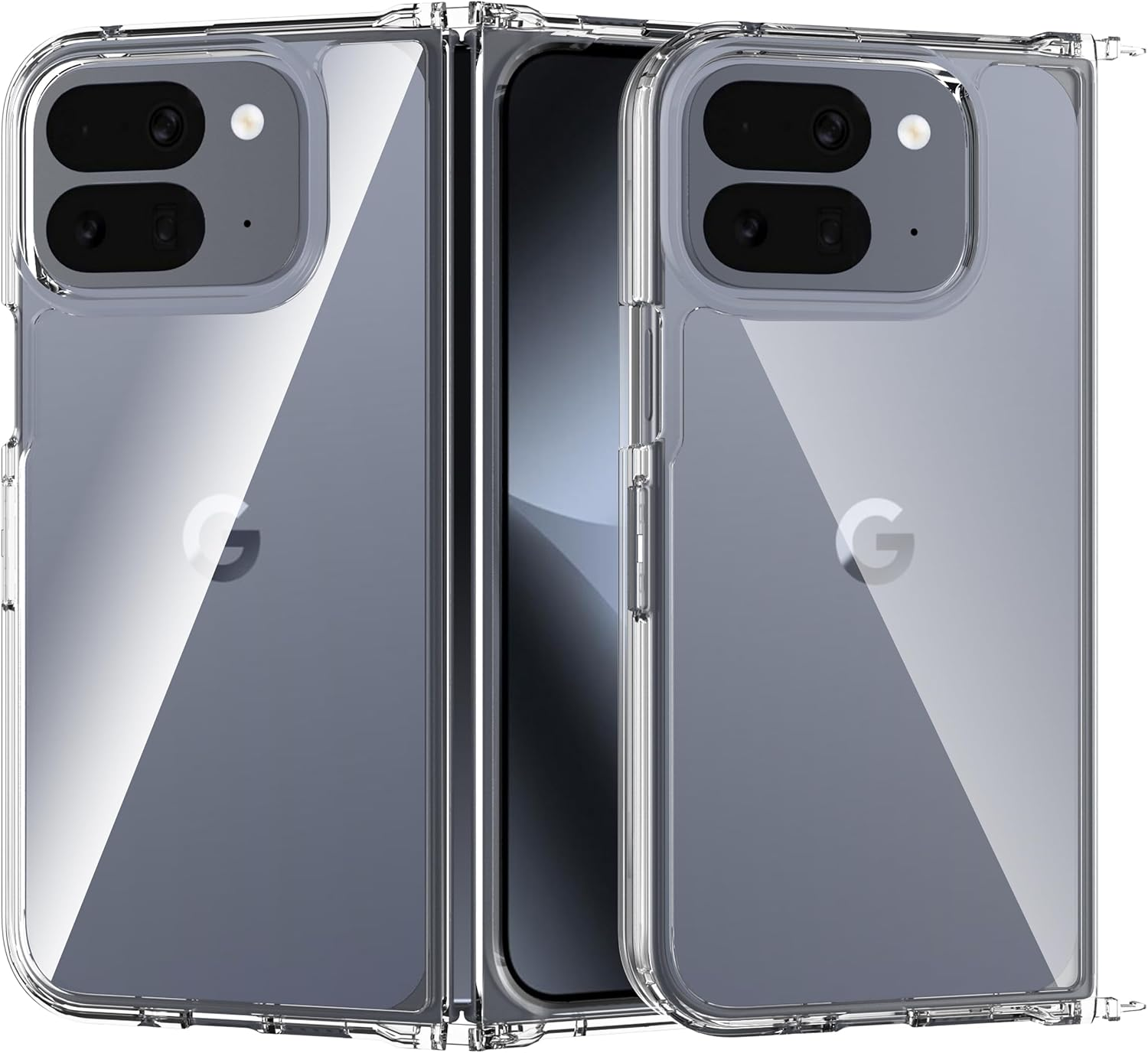 Anoowkoa Mobile Phone Case for Xiaomi Redmi Note 15 Pro 5G Case Cover [Shockproof TPU and PC Hybrid Transparent Mobile Phone Case] Thin Transparent TPU Protective Case